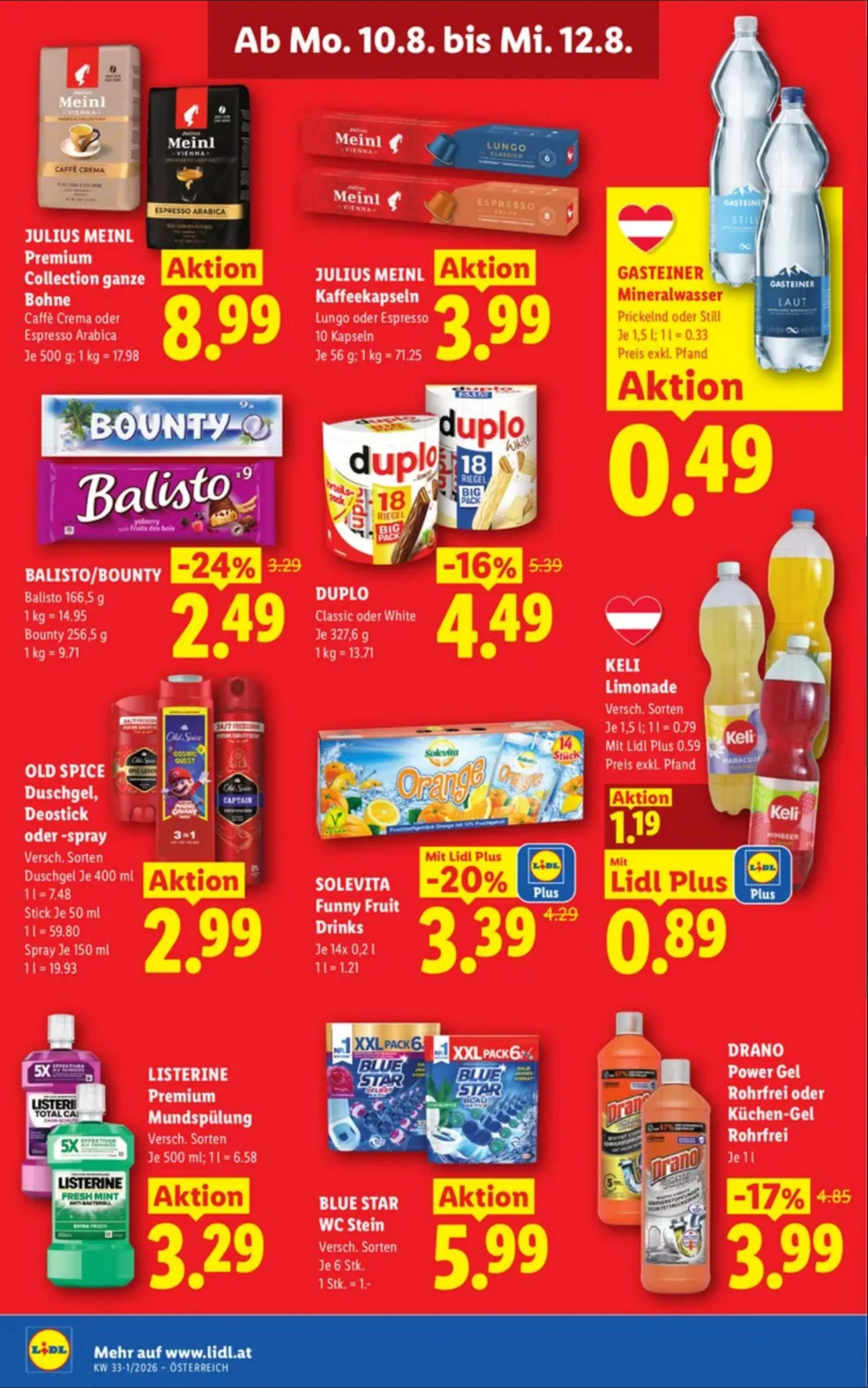 Lidl akciós újság Ausztria 08.06–08.12 – 45. oldal