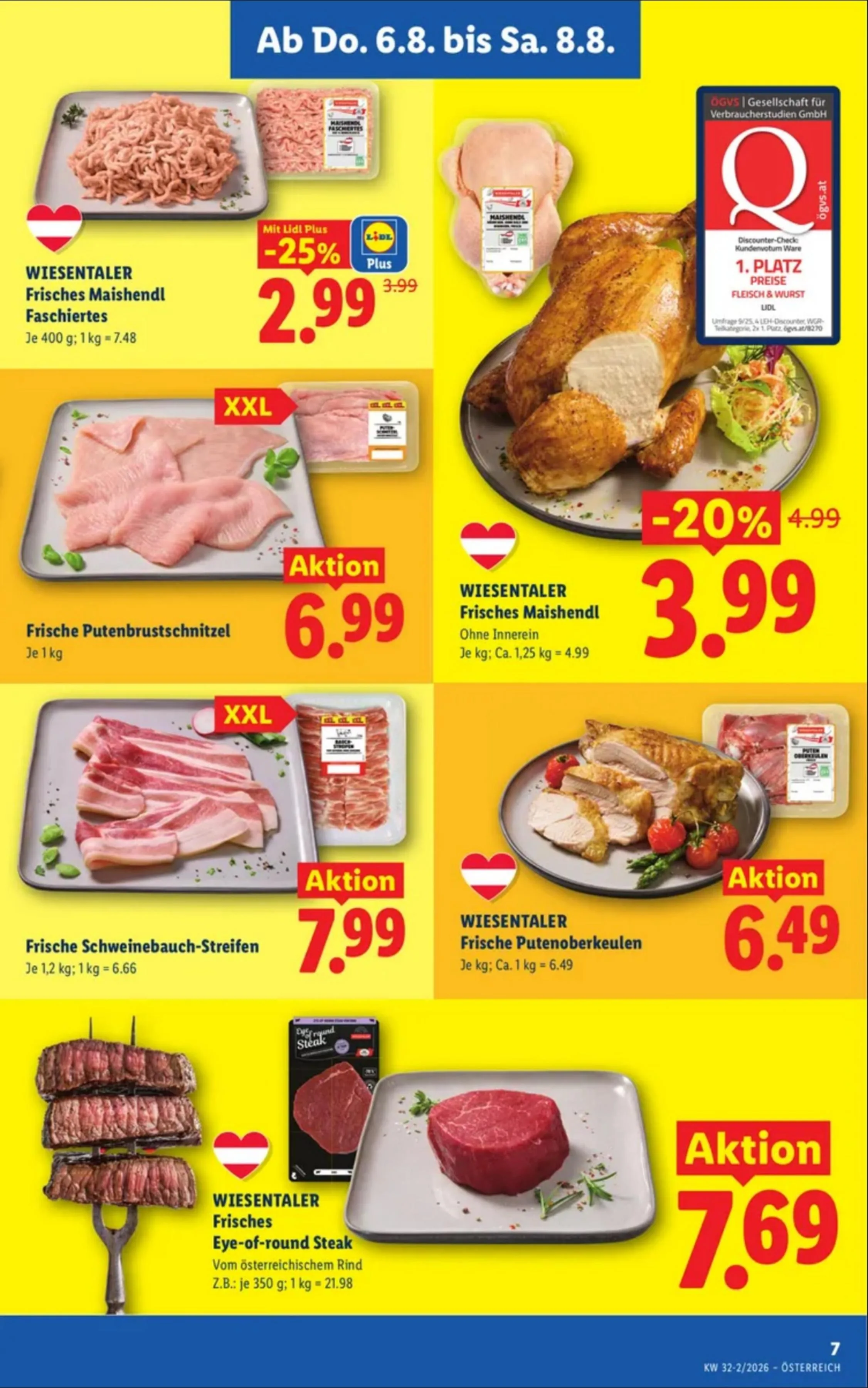 Lidl akciós újság Ausztria 08.06–08.12 – 9. oldal