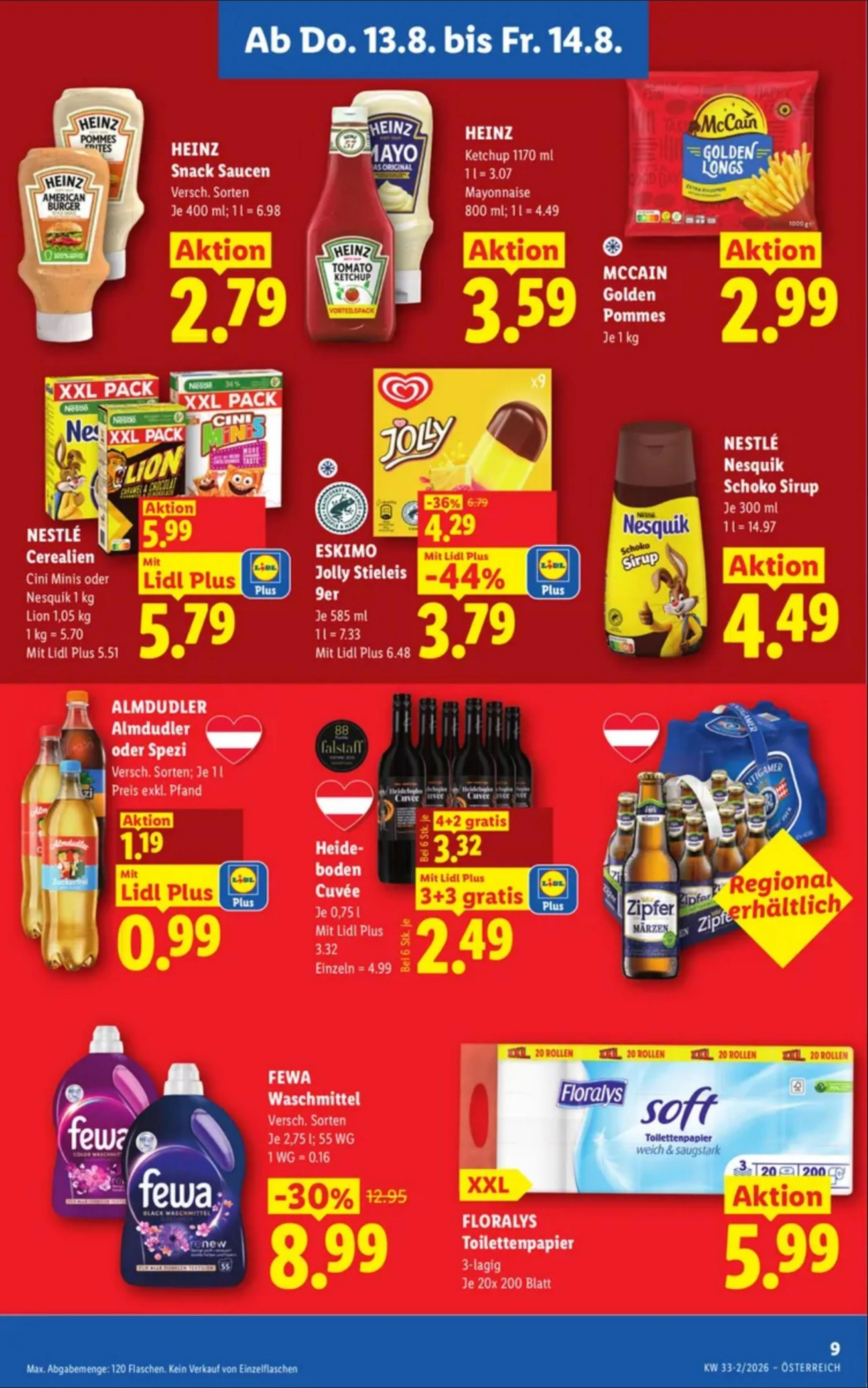 Lidl akciós újság Ausztria 08.13–08.19 – 11. oldal