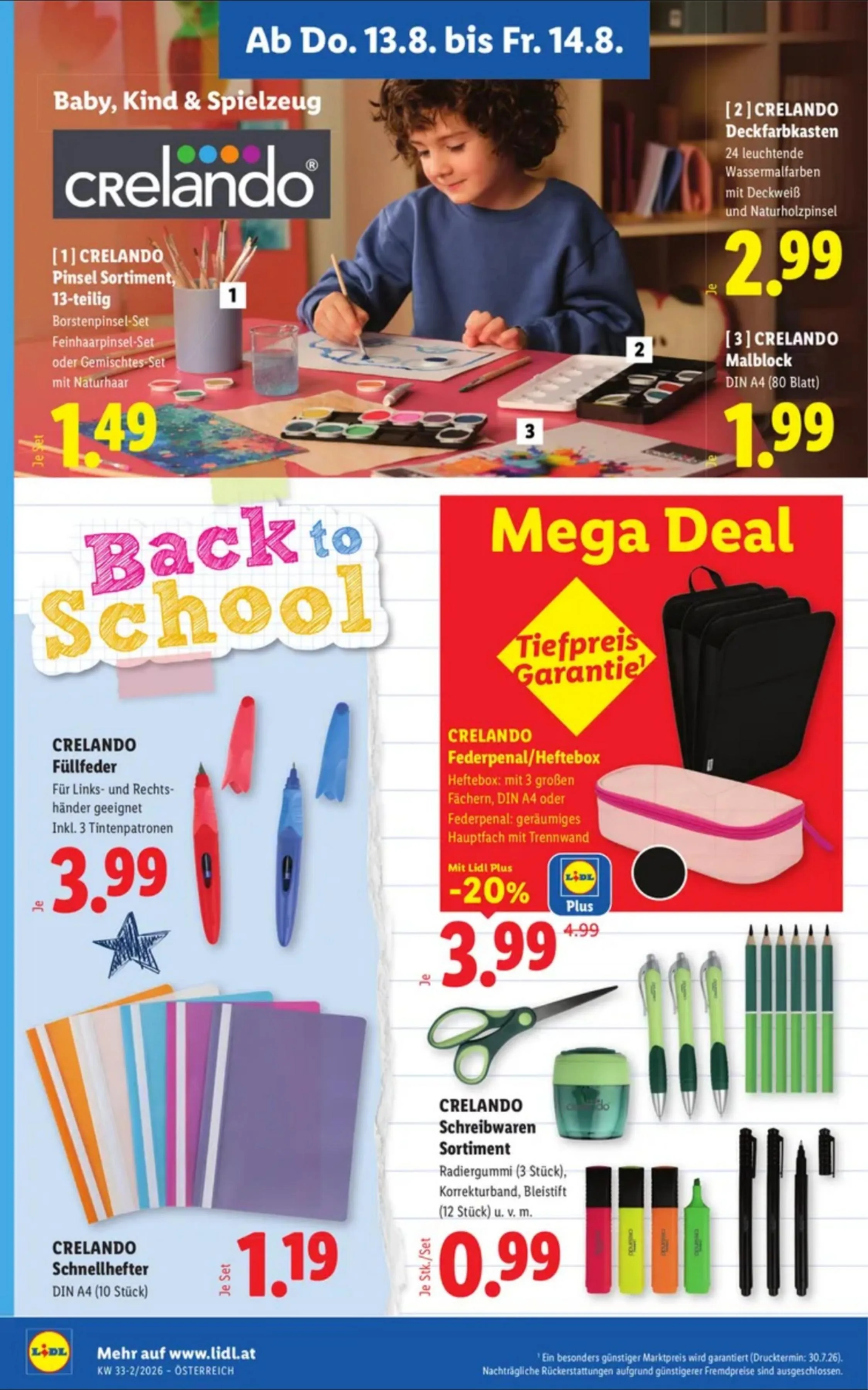 Lidl akciós újság Ausztria 08.13–08.19 – 18. oldal