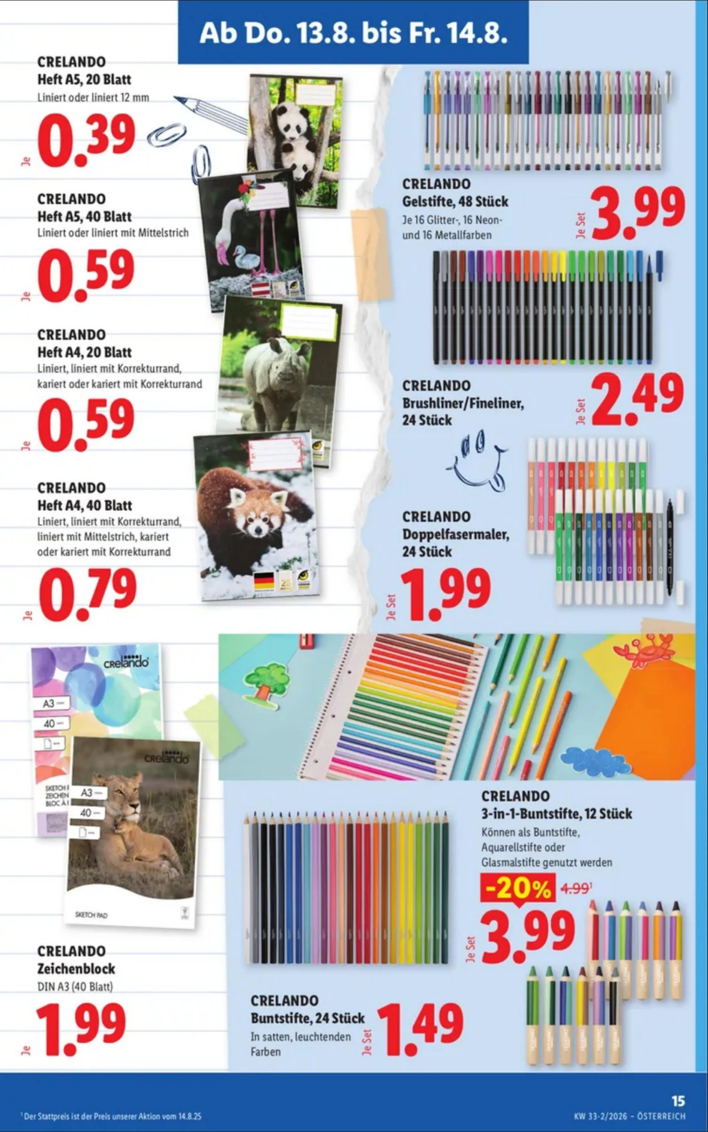 Lidl akciós újság Ausztria 08.13–08.19 – 19. oldal