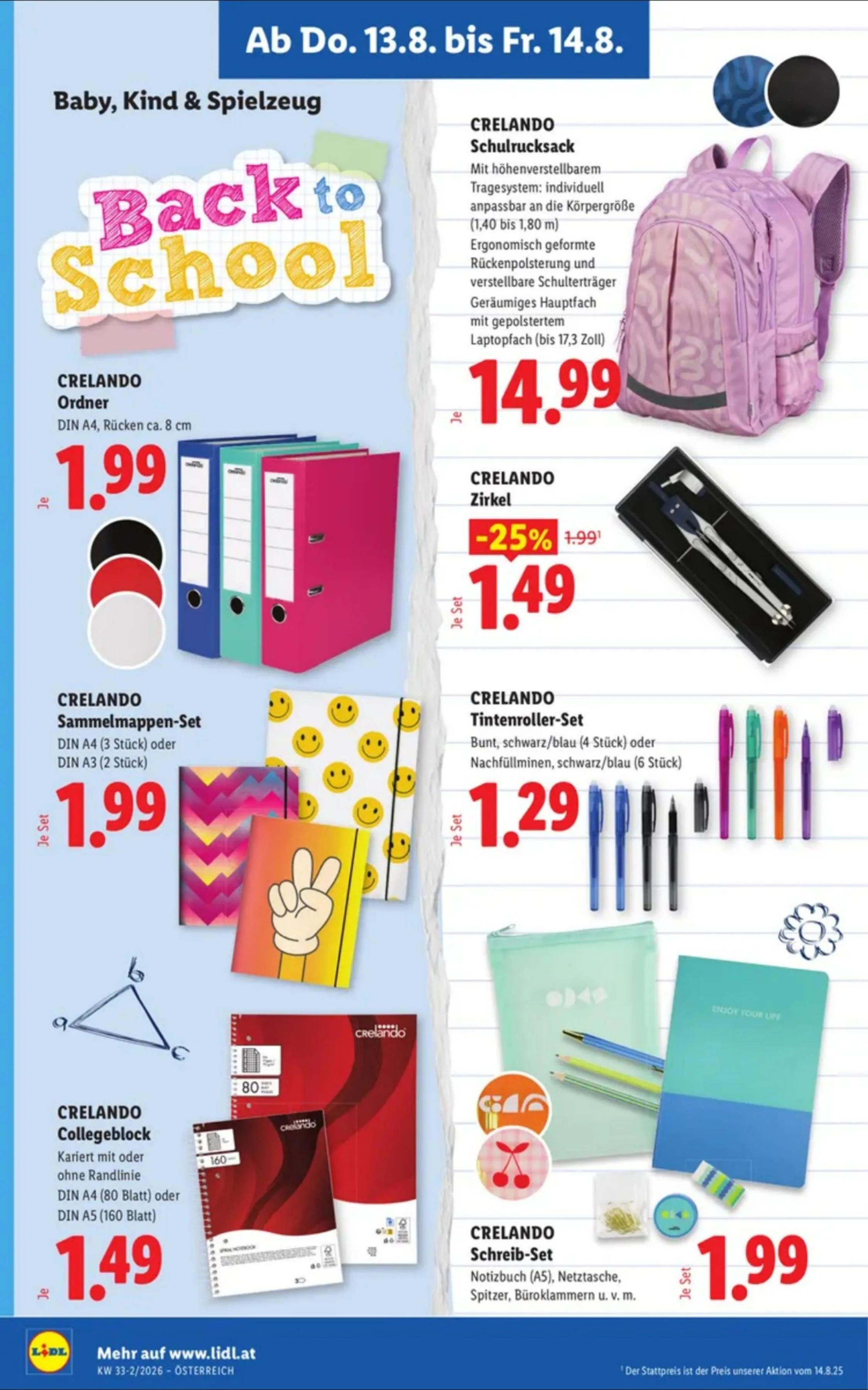 Lidl akciós újság Ausztria 08.13–08.19 – 20. oldal
