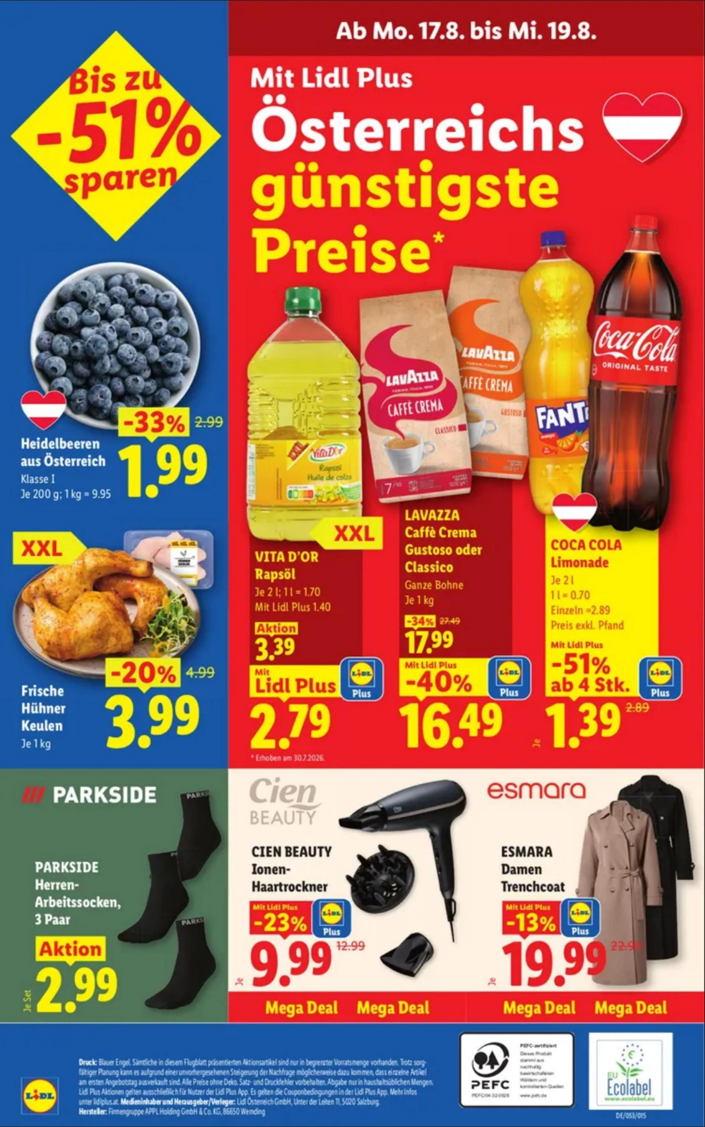 Lidl akciós újság Ausztria 08.13–08.19 – 29. oldal