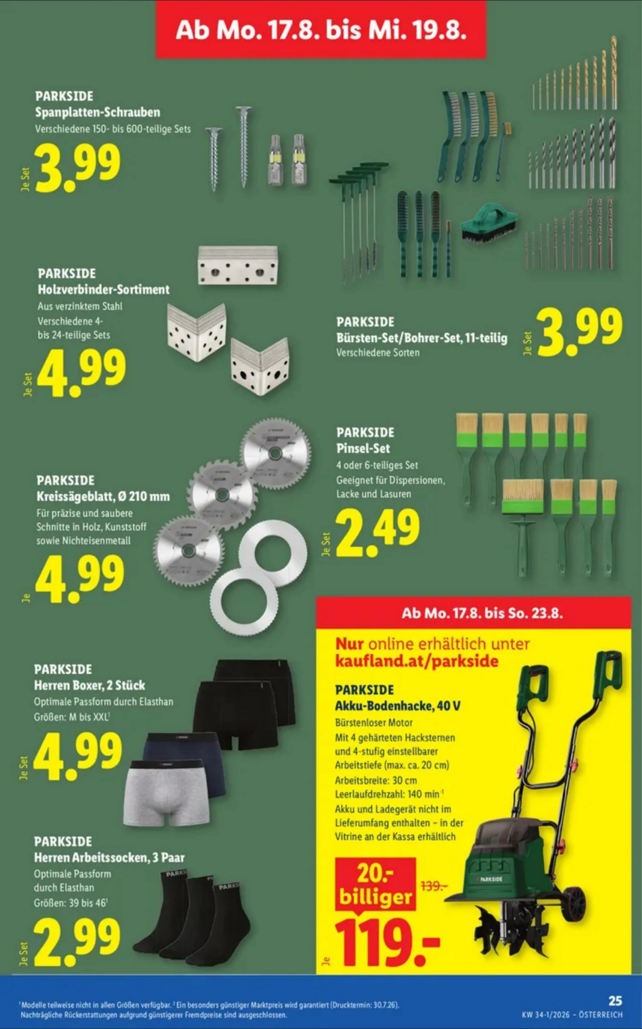 Lidl akciós újság Ausztria 08.13–08.19 – 32. oldal