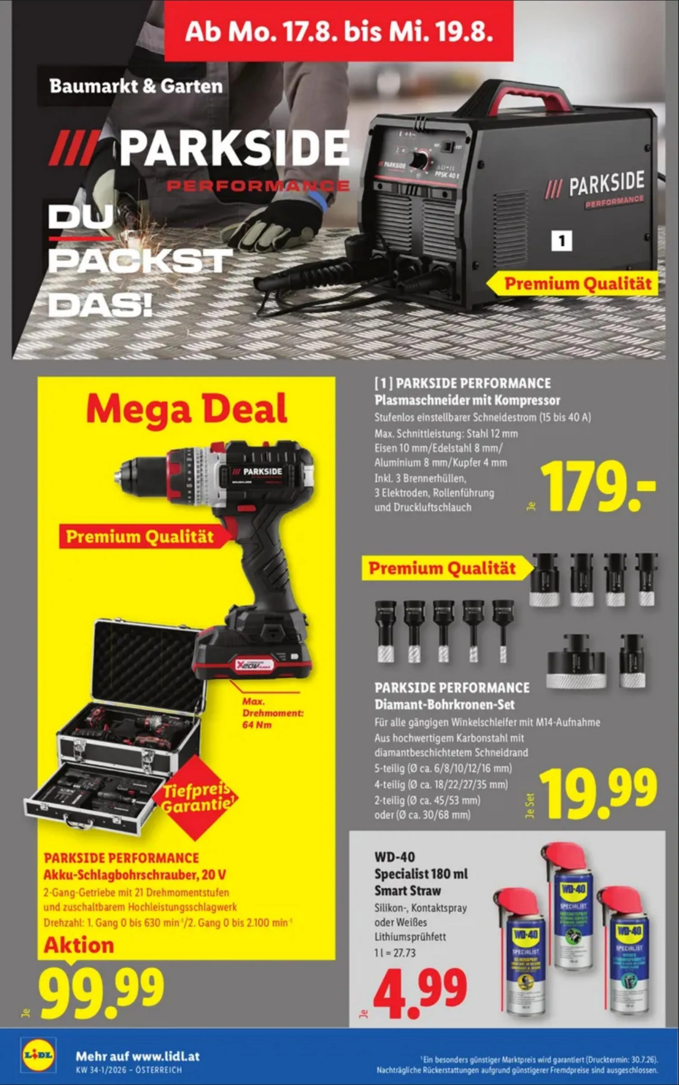 Lidl akciós újság Ausztria 08.13–08.19 – 33. oldal