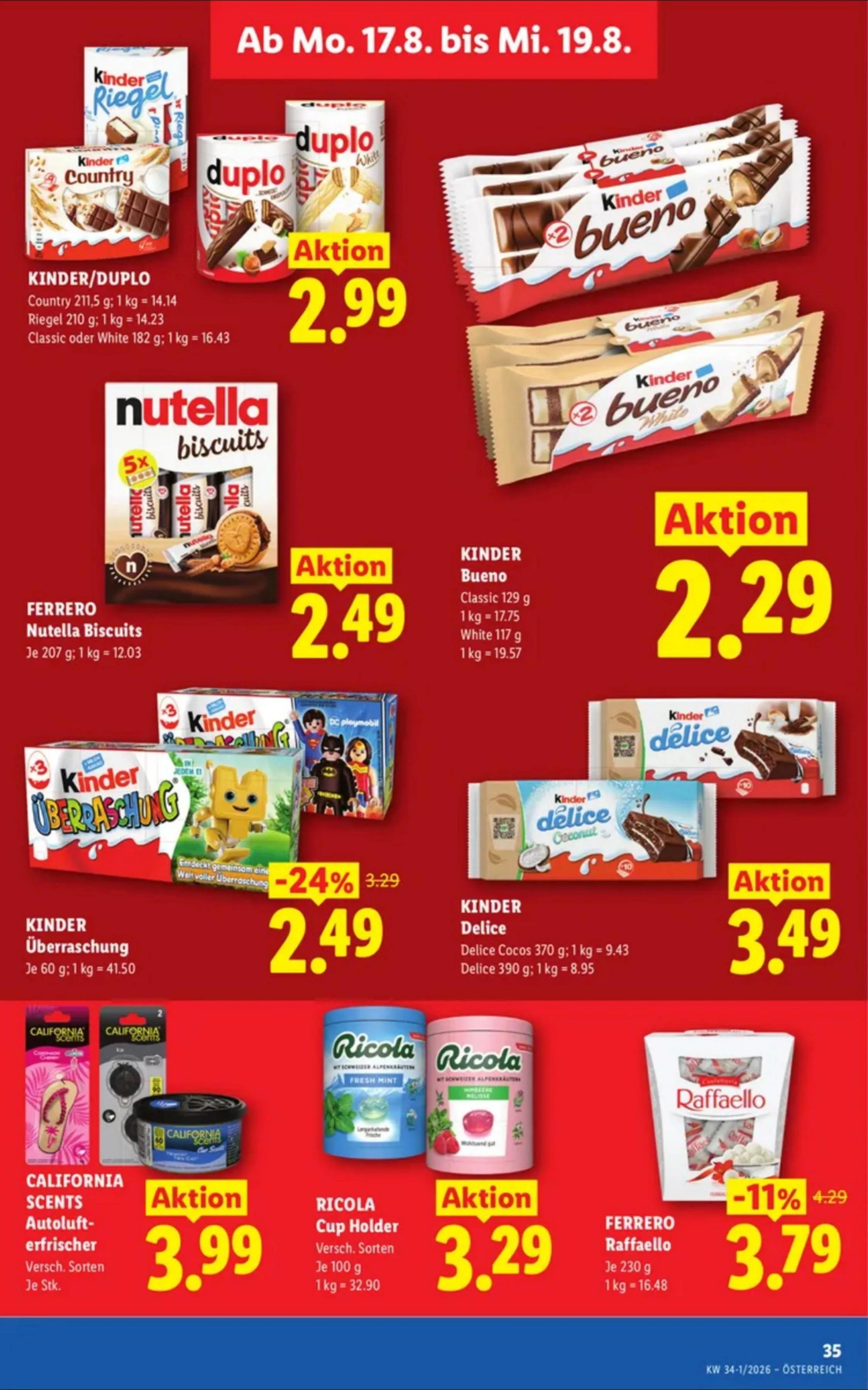 Lidl akciós újság Ausztria 08.13–08.19 – 44. oldal