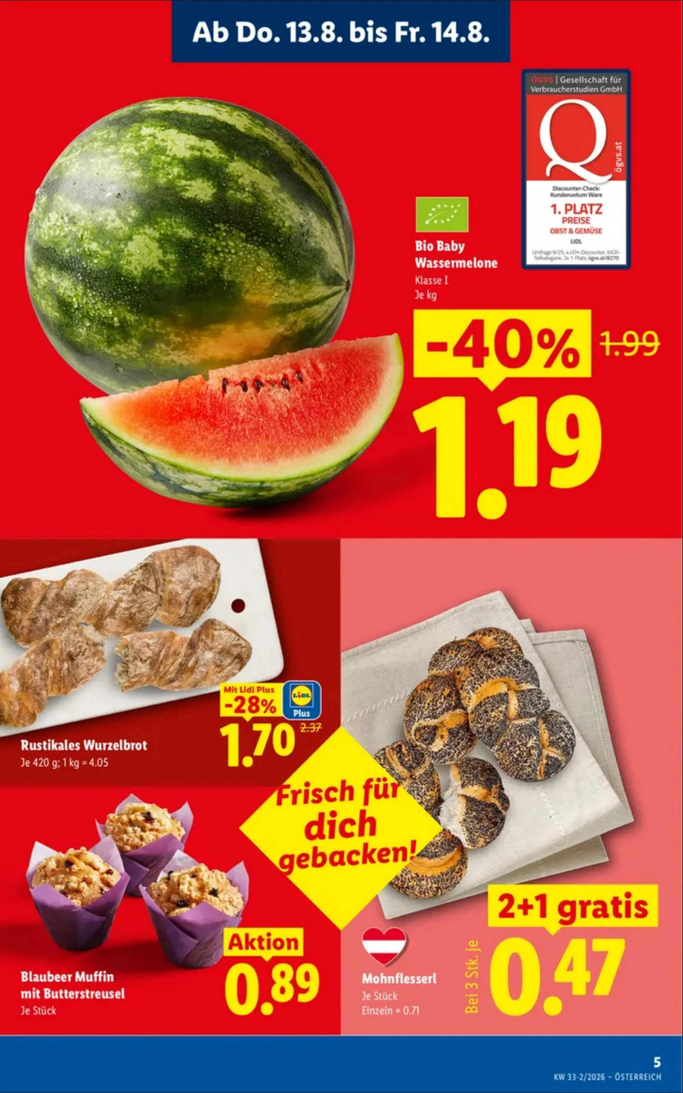 Lidl akciós újság Ausztria 08.13–08.19 – 7. oldal