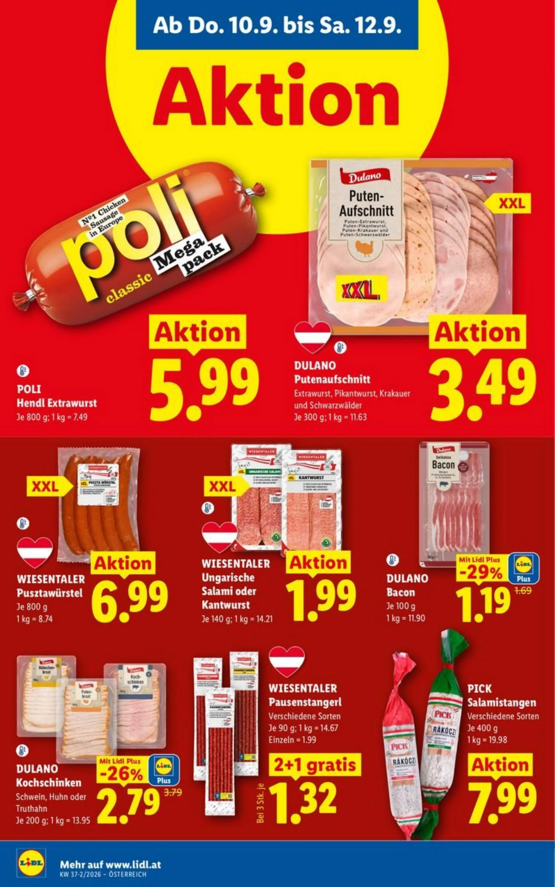 Lidl akciós újság Ausztria 09.10–09.16 – 10. oldal