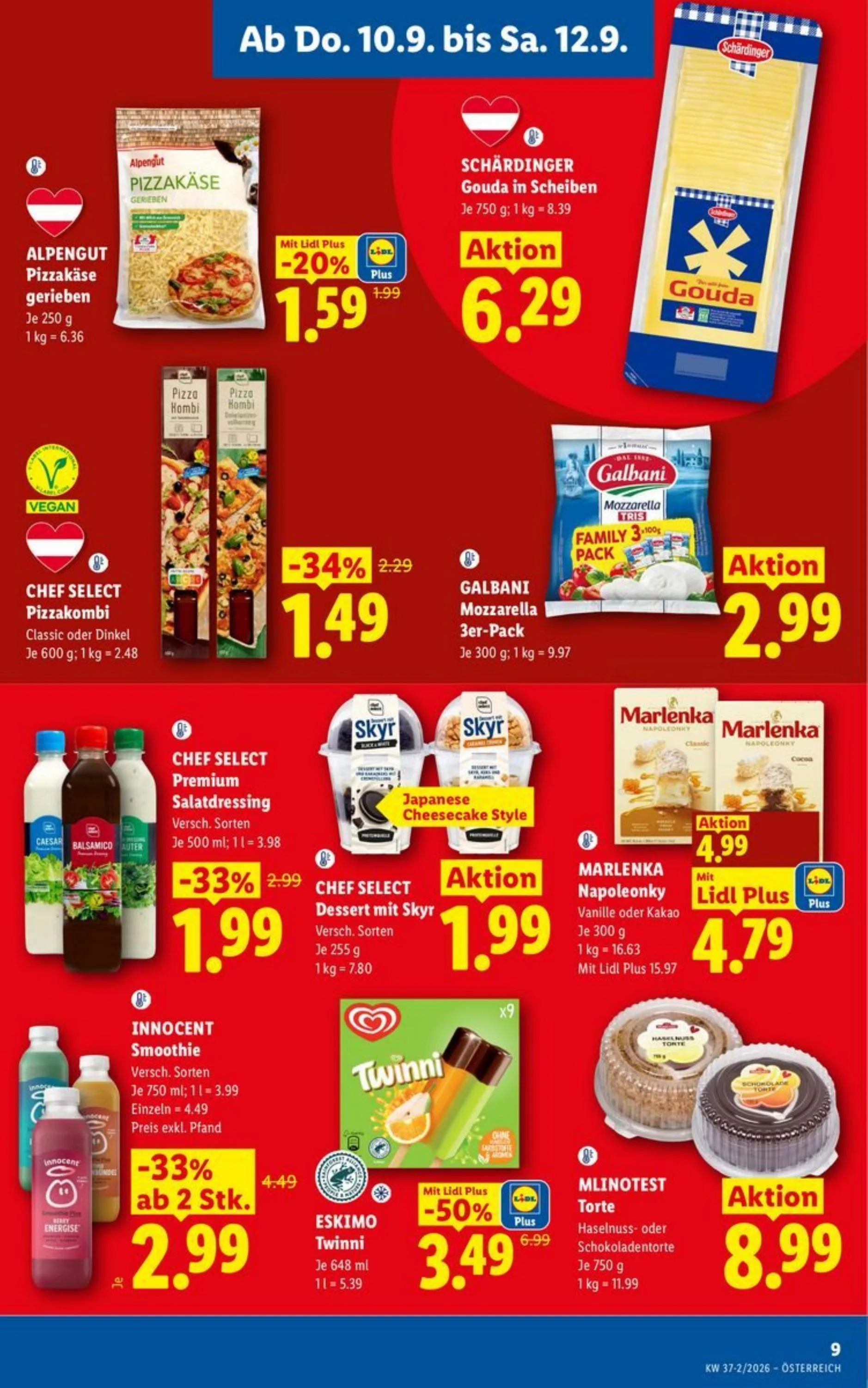Lidl akciós újság Ausztria 09.10–09.16 – 11. oldal