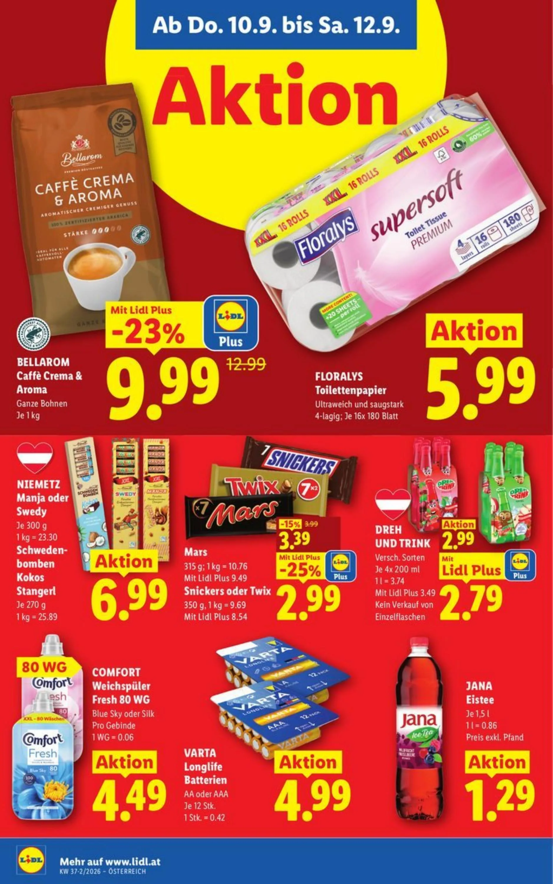 Lidl akciós újság Ausztria 09.10–09.16 – 12. oldal