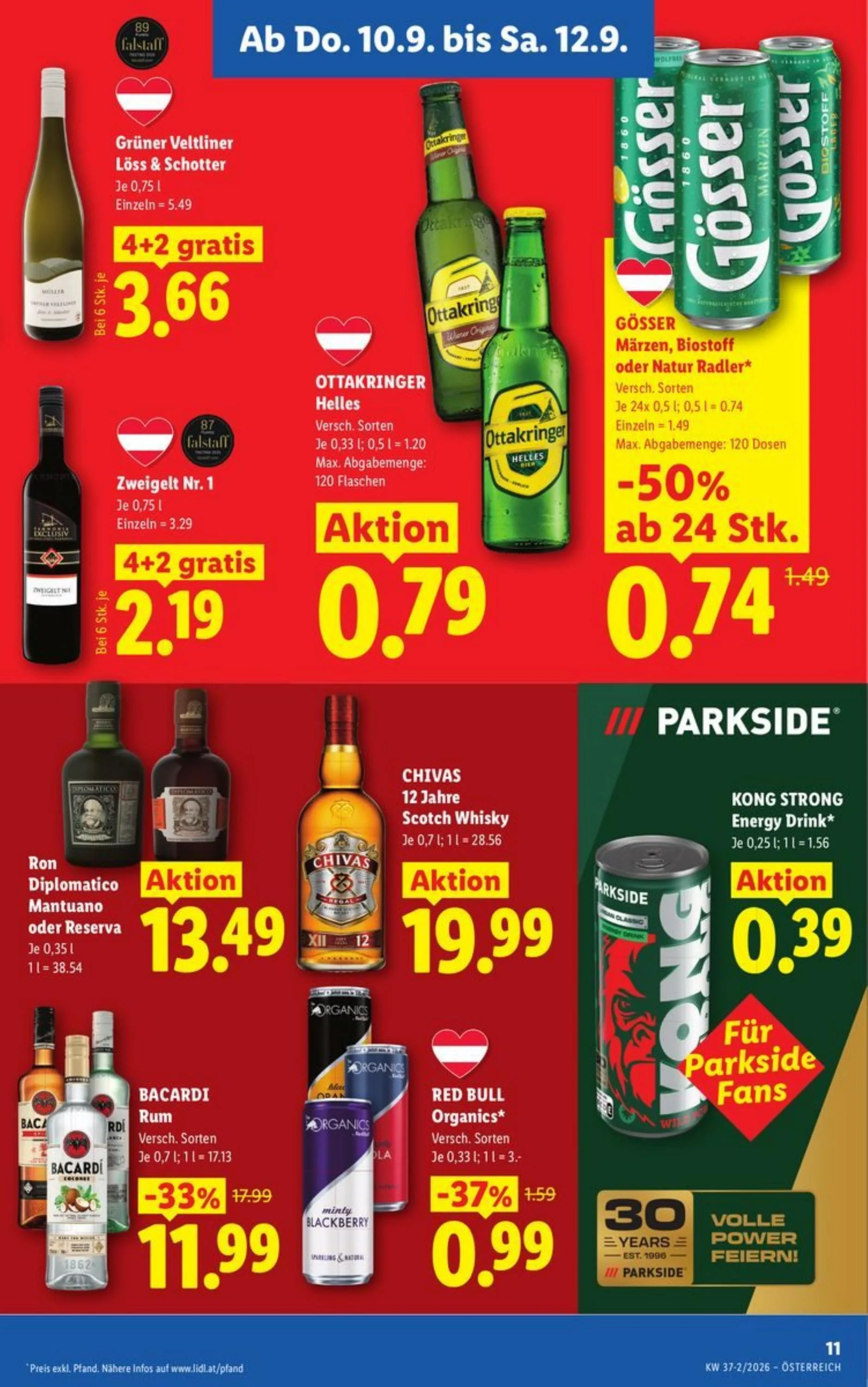 Lidl akciós újság Ausztria 09.10–09.16 – 13. oldal