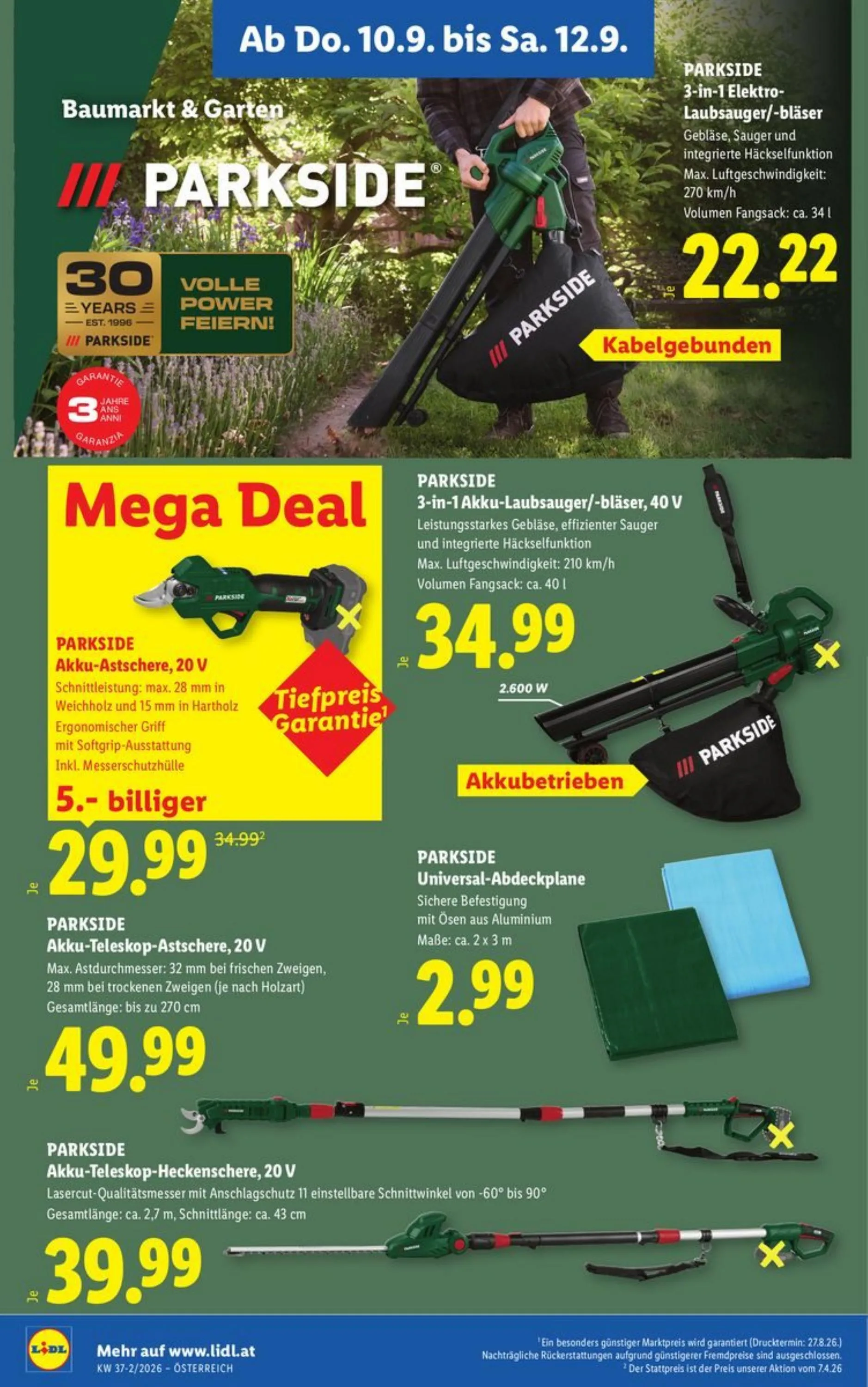 Lidl akciós újság Ausztria 09.10–09.16 – 20. oldal