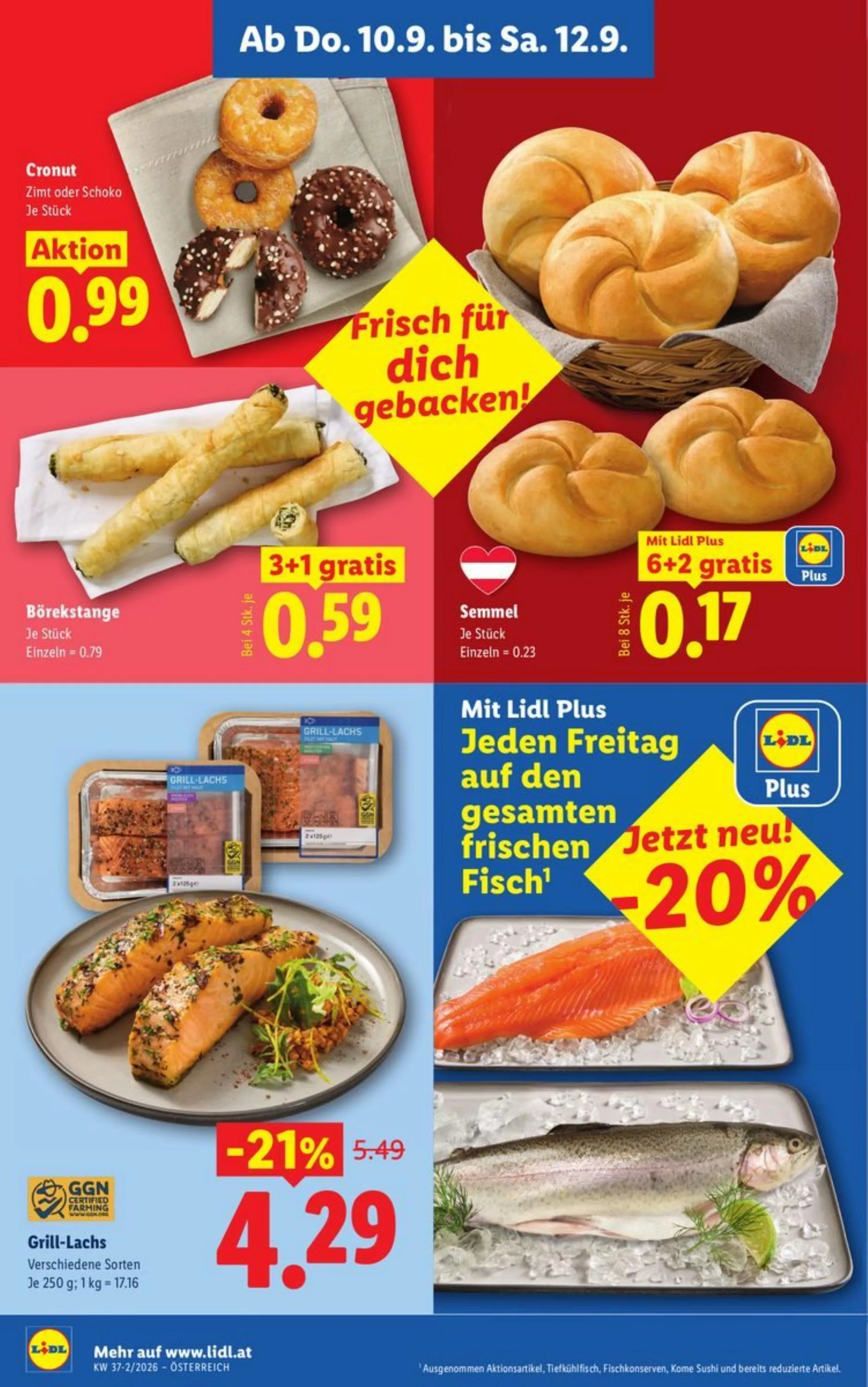 Lidl akciós újság Ausztria 09.10–09.16 – 6. oldal