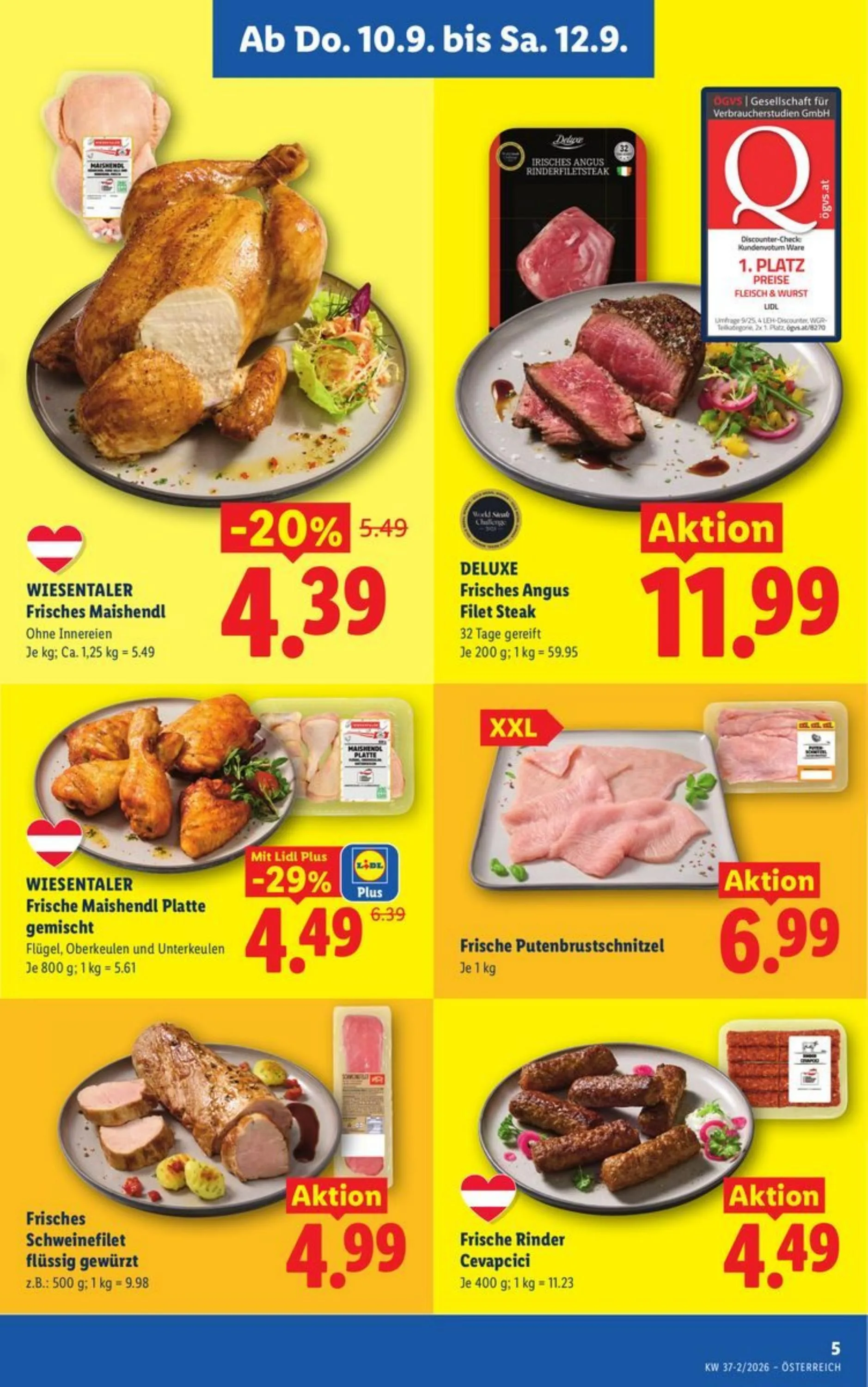 Lidl akciós újság Ausztria 09.10–09.16 – 7. oldal