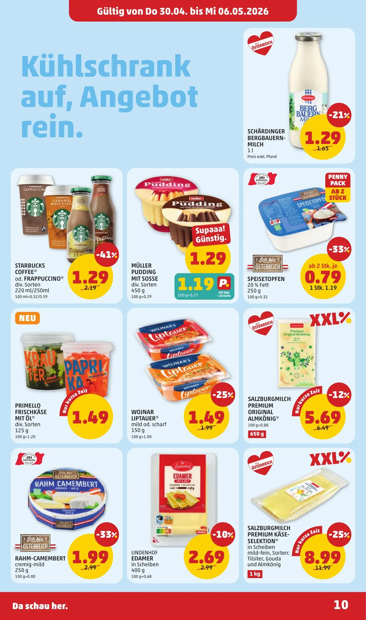 Penny akciós újság Ausztria 04.30–05.06 – 10. oldal