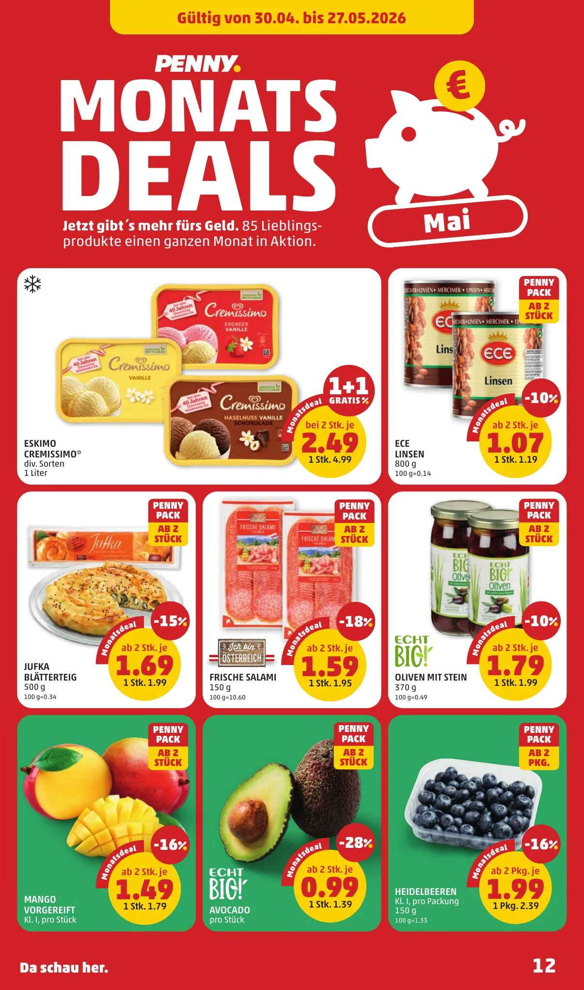 Penny akciós újság Ausztria 04.30–05.06 – 12. oldal
