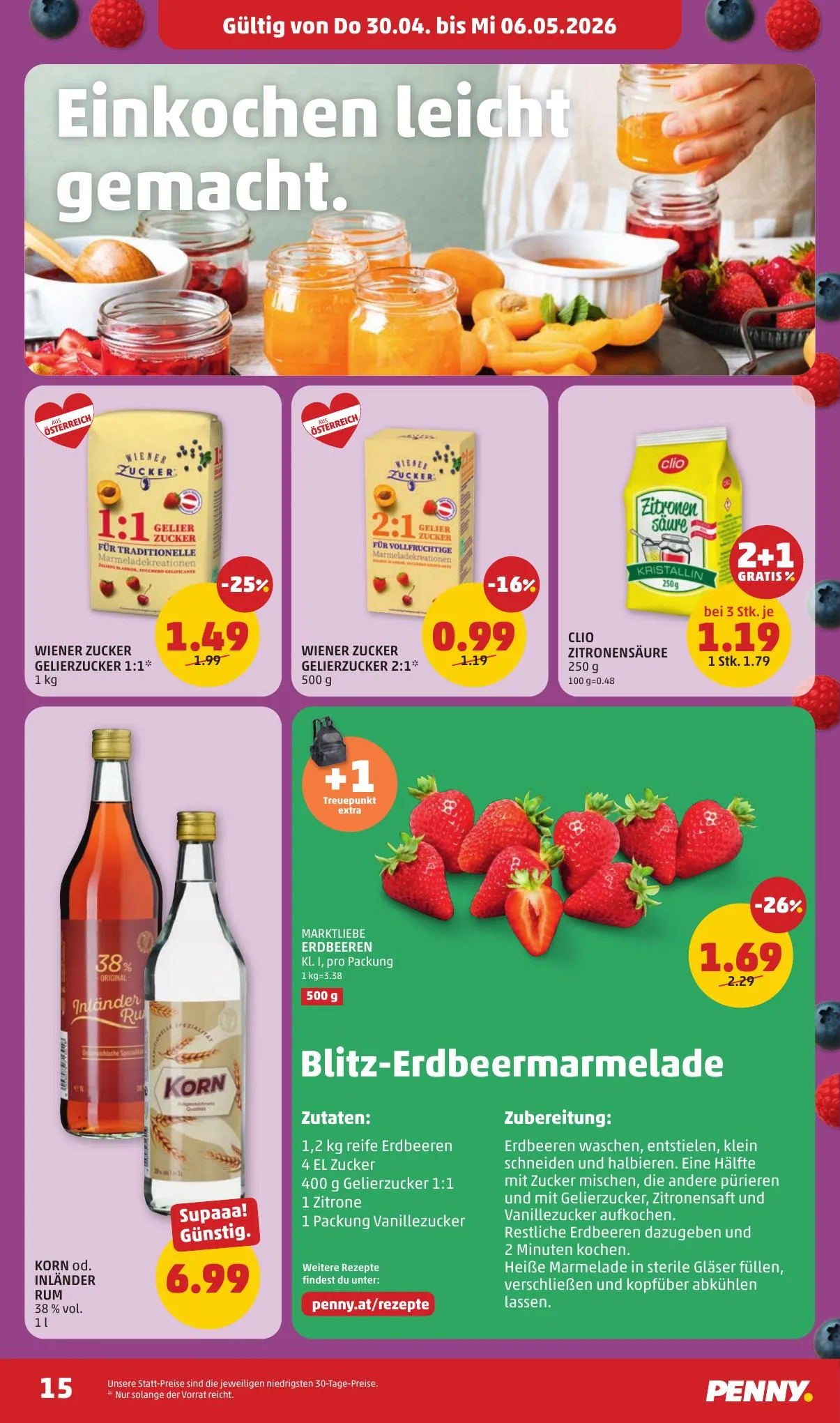 Penny akciós újság Ausztria 04.30–05.06 – 15. oldal