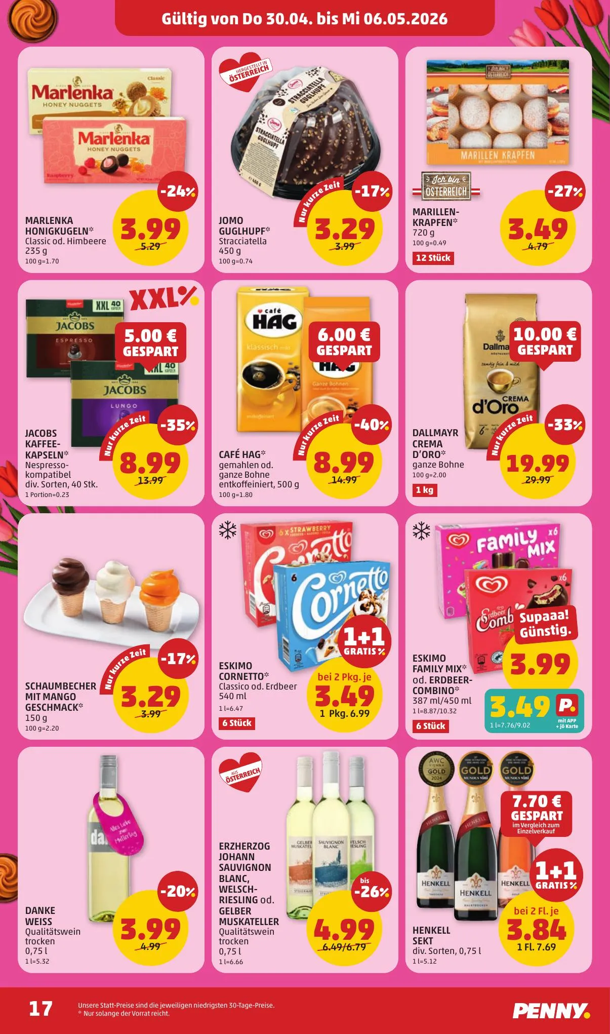 Penny akciós újság Ausztria 04.30–05.06 – 17. oldal