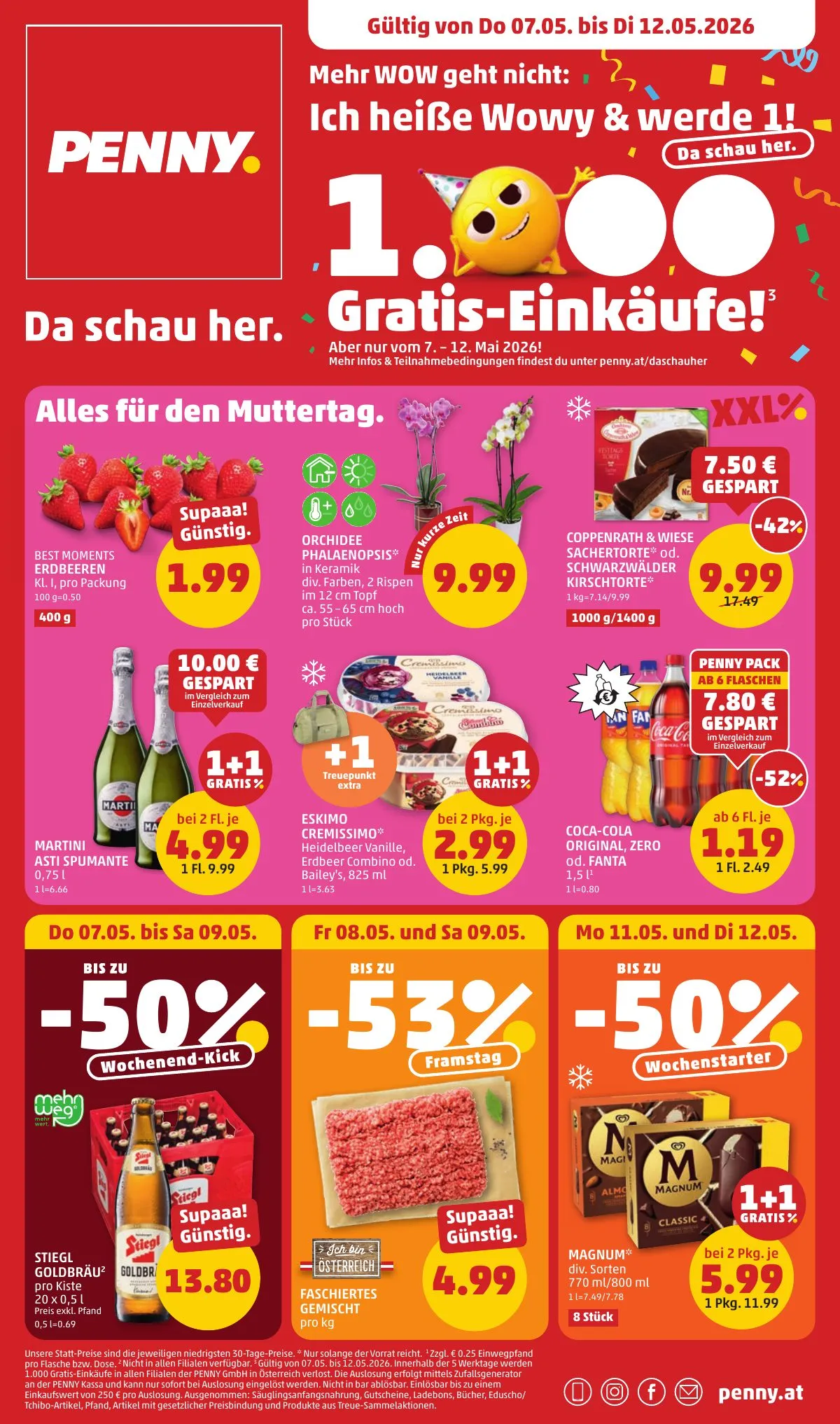 Penny akciós újság Ausztria 05.07–05.12