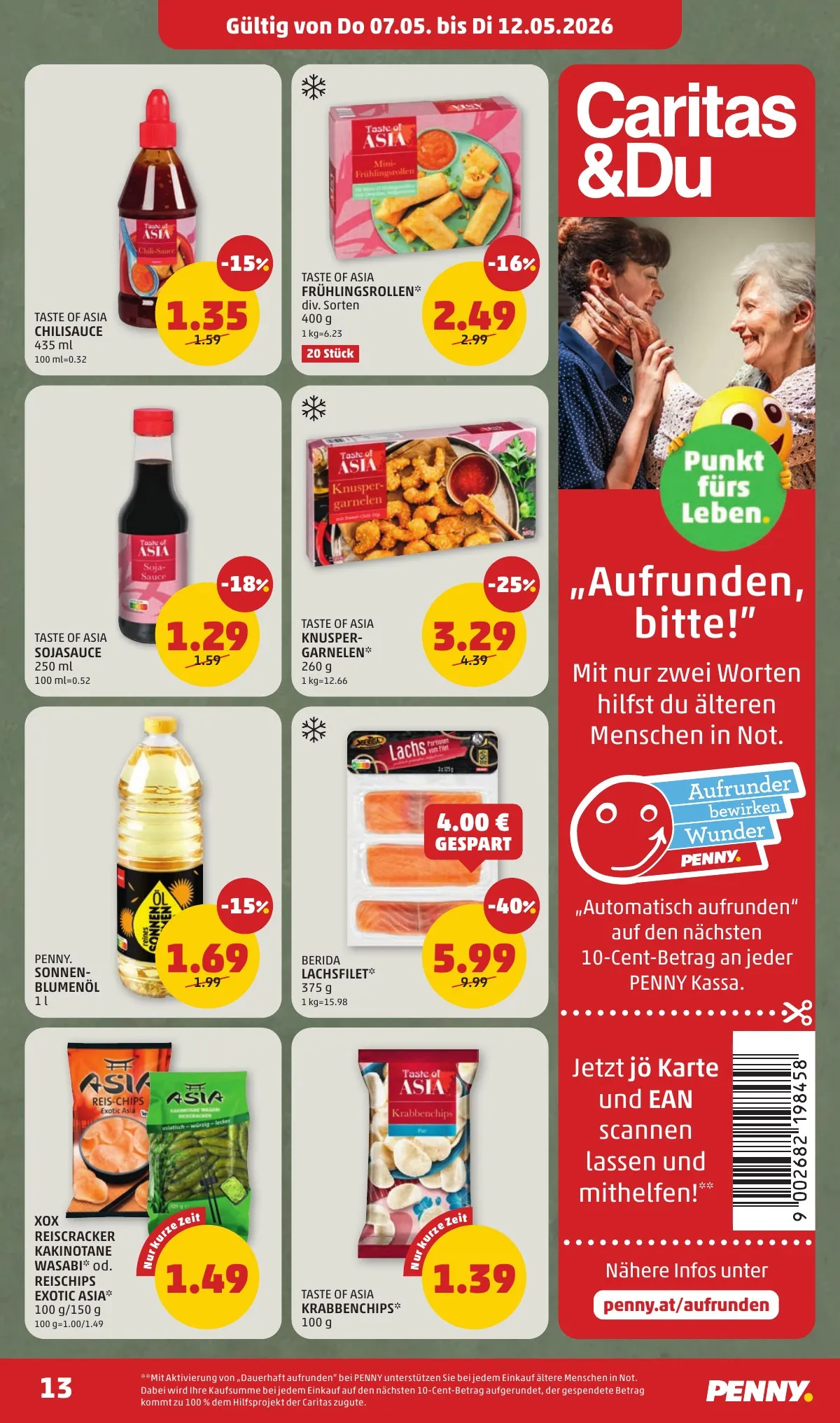 Penny akciós újság Ausztria 05.07–05.12 – 13. oldal