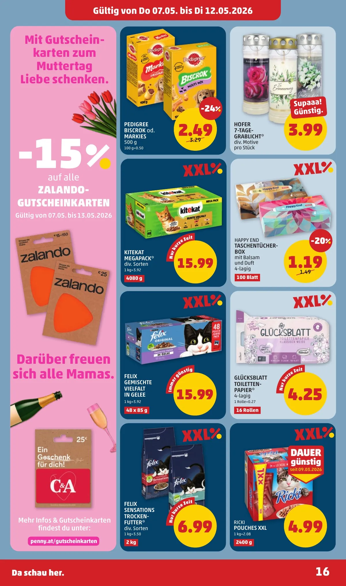 Penny akciós újság Ausztria 05.07–05.12 – 16. oldal
