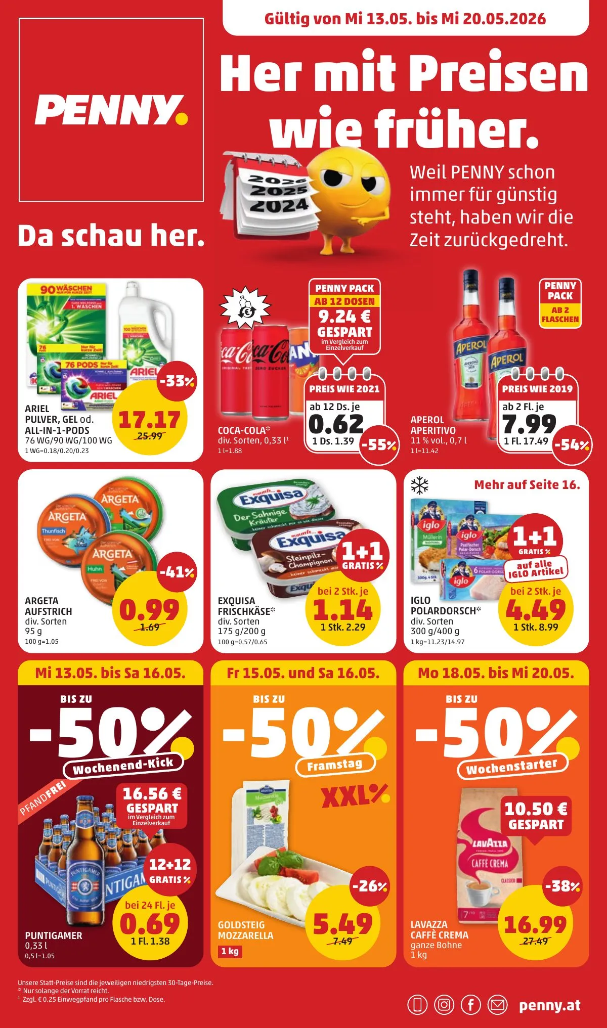 Penny akciós újság Ausztria 05.13–05.20