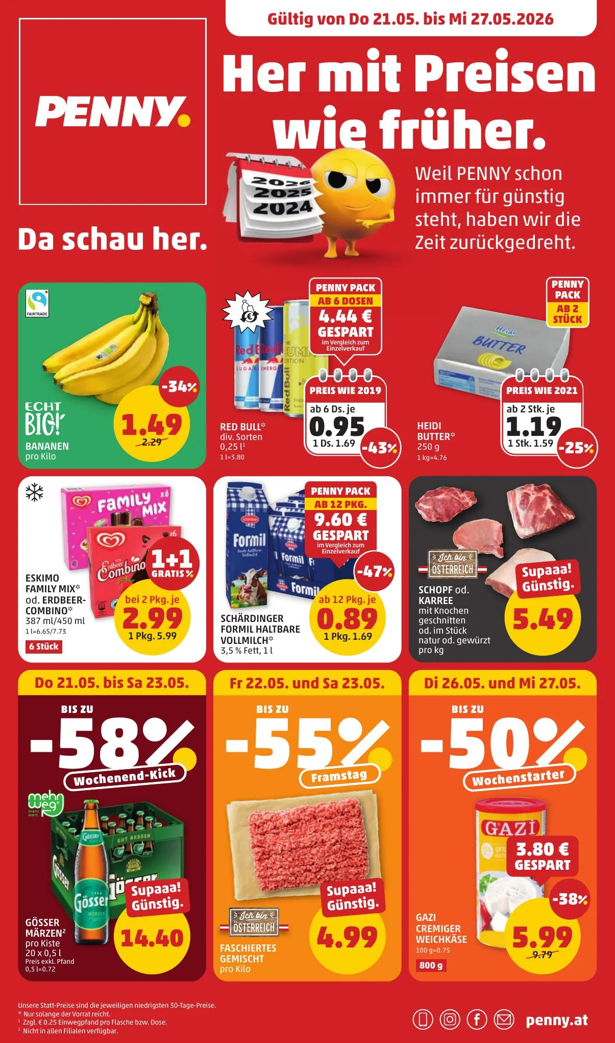 Penny akciós újság Ausztria 05.21–05.27