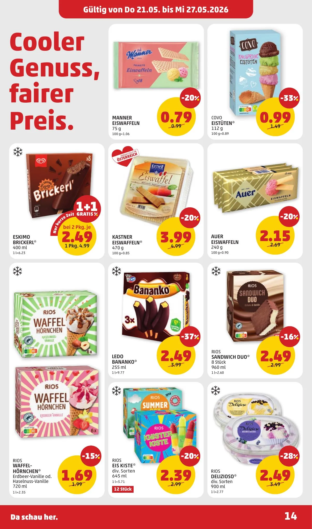 Penny akciós újság Ausztria 05.21–05.27 – 14. oldal