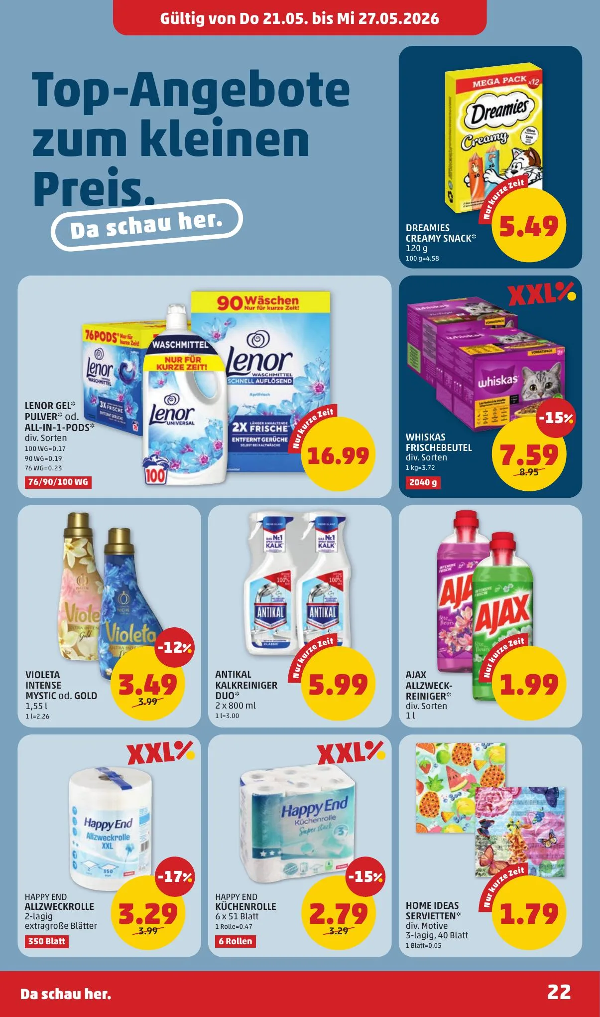 Penny akciós újság Ausztria 05.21–05.27 – 22. oldal