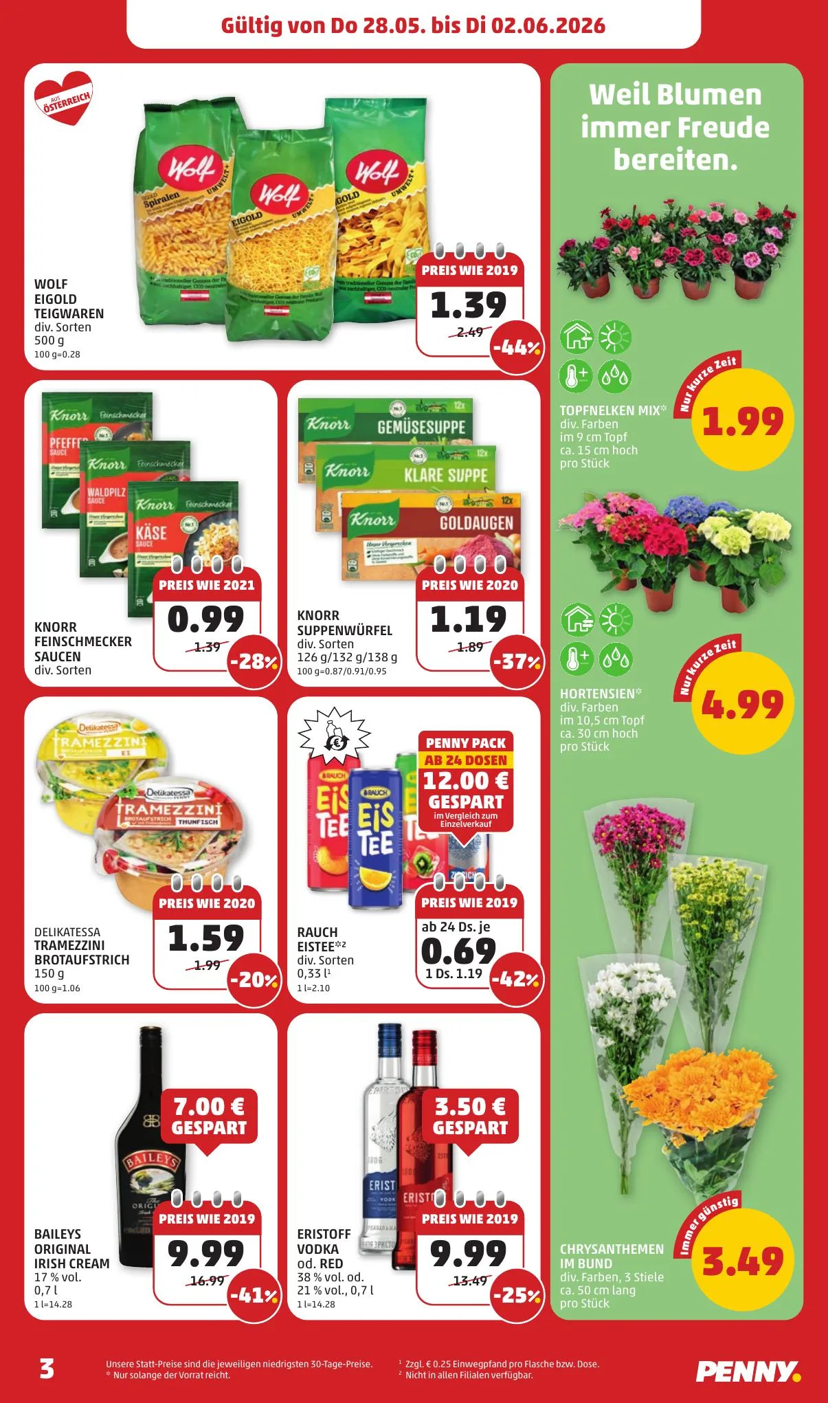 Penny akciós újság Ausztria 05.28–06.02 – 3. oldal