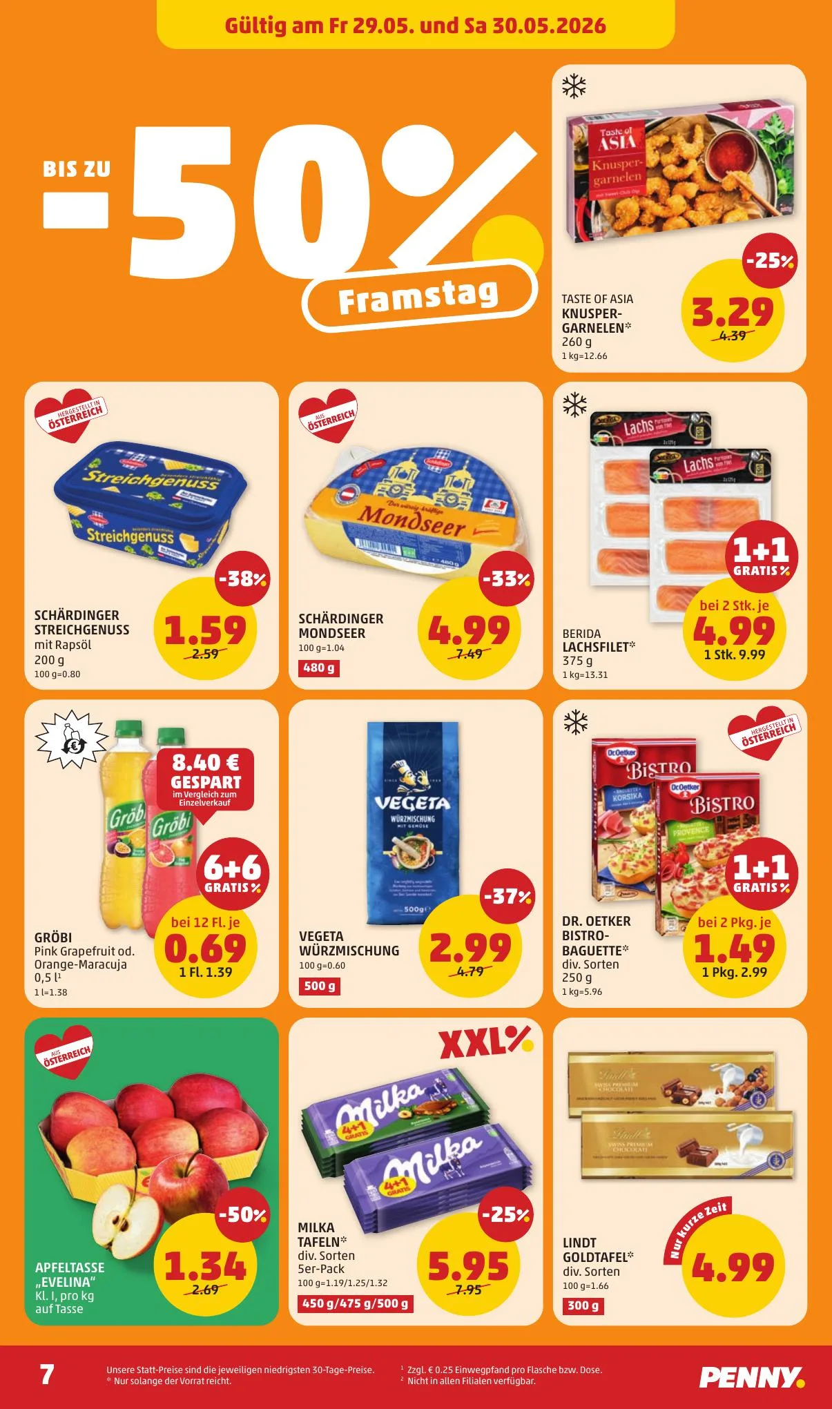 Penny akciós újság Ausztria 05.28–06.02 – 7. oldal