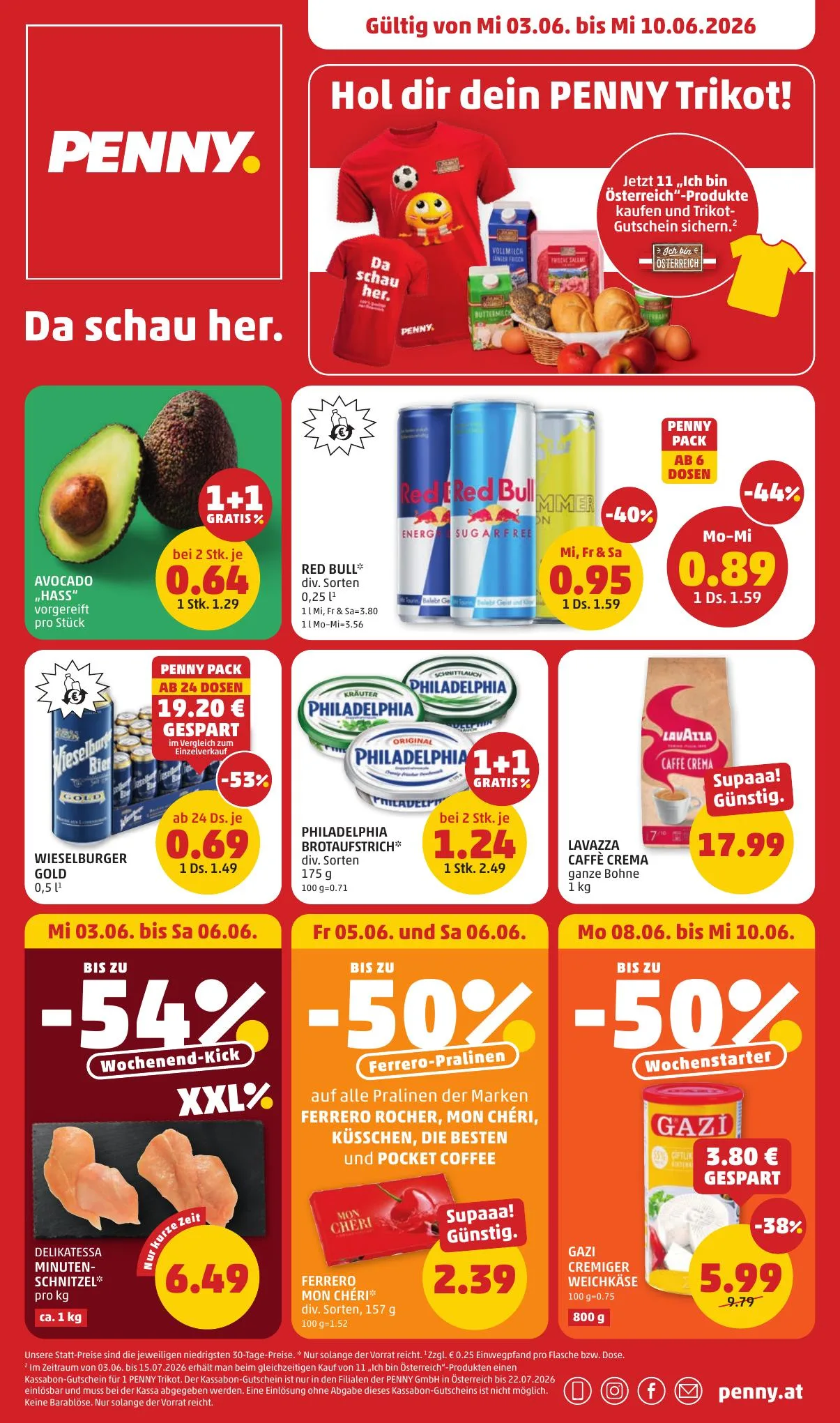 Penny akciós újság Ausztria 06.03–06.10