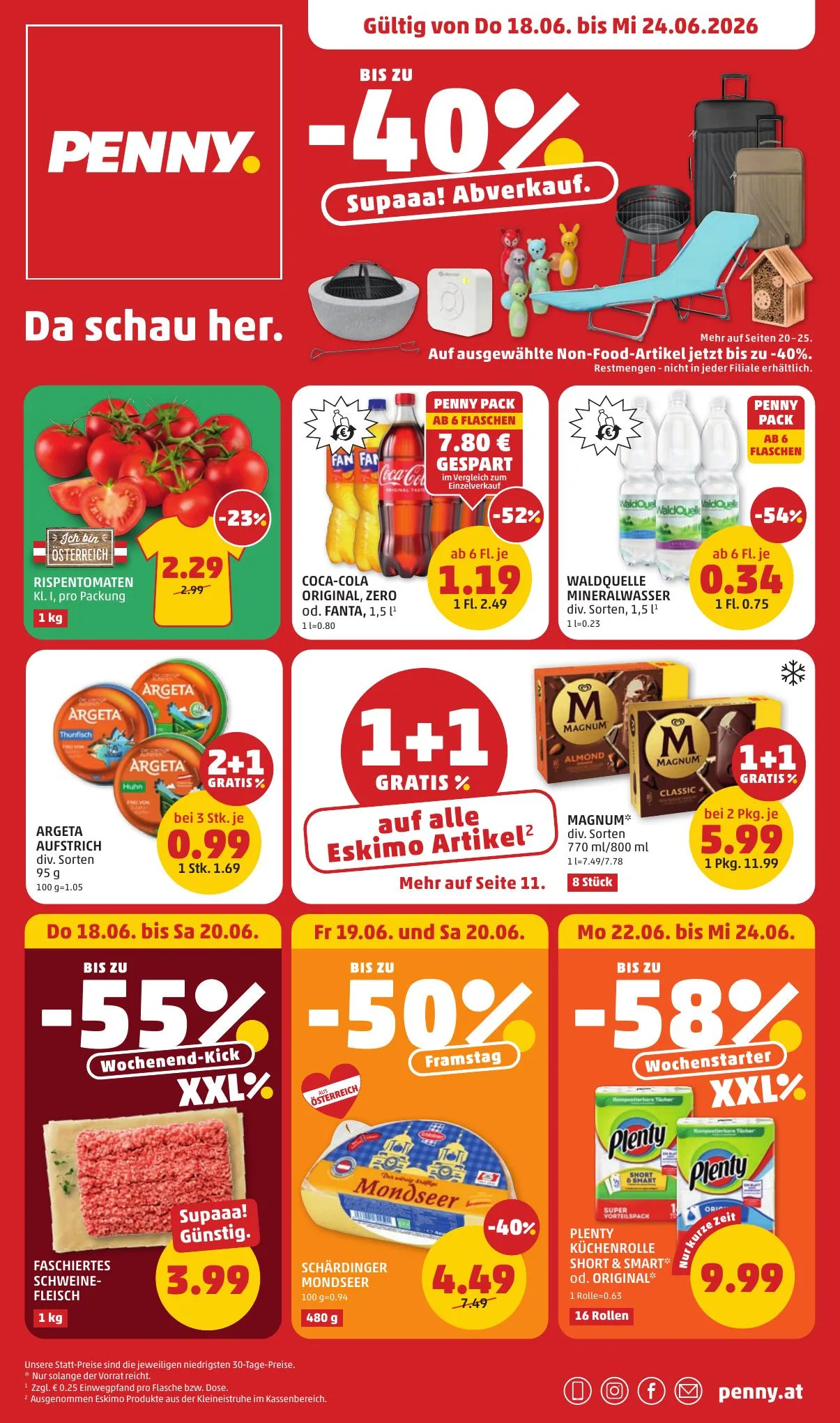 Penny akciós újság Ausztria 06.18–06.24