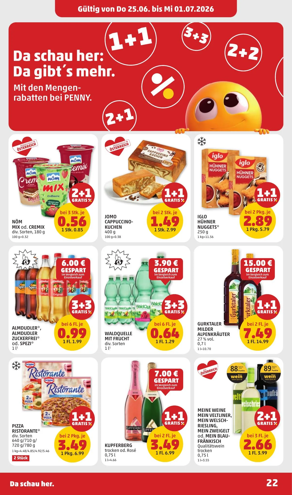 Penny akciós újság Ausztria 06.25–07.01 – 22. oldal