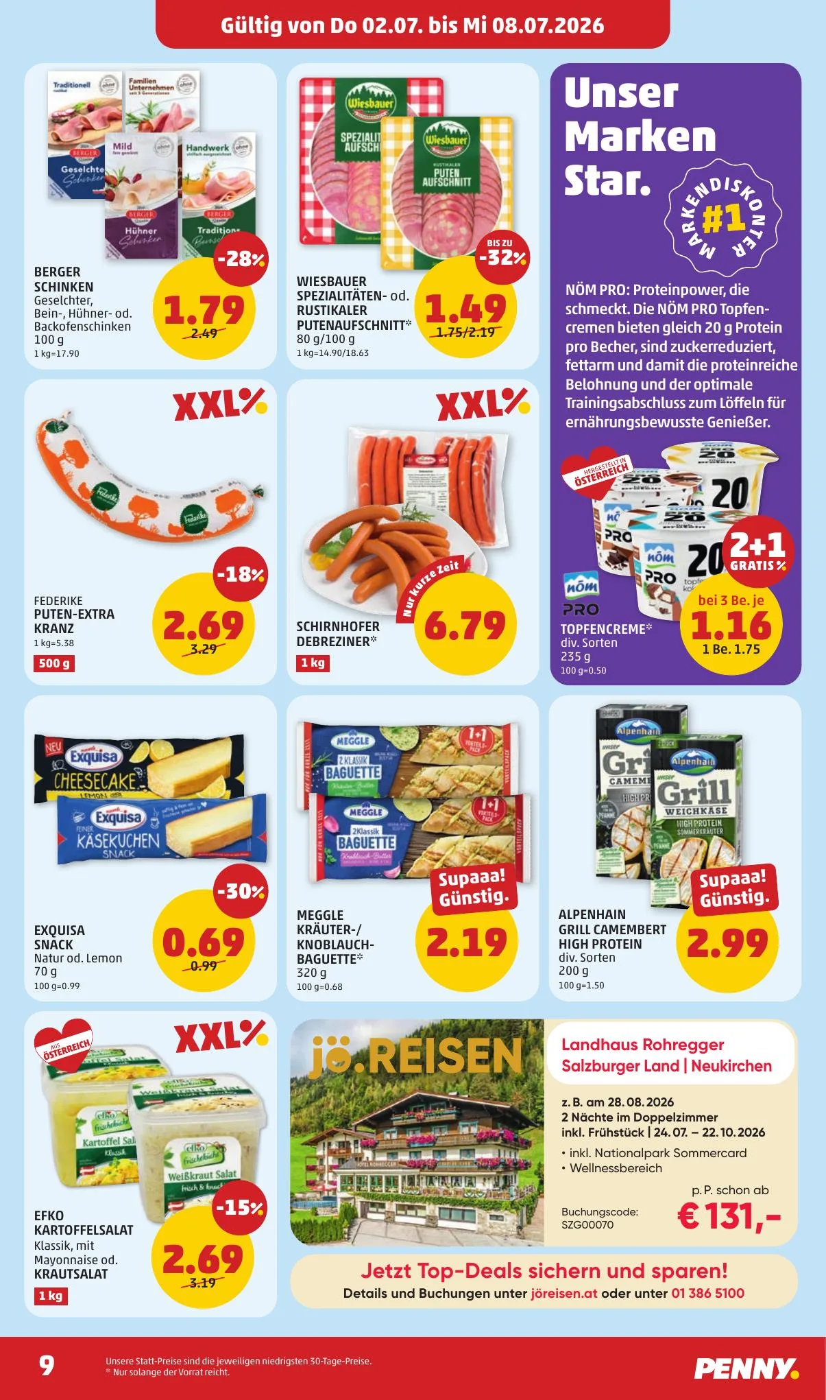 Penny akciós újság Ausztria 07.02–07.08 – 9. oldal