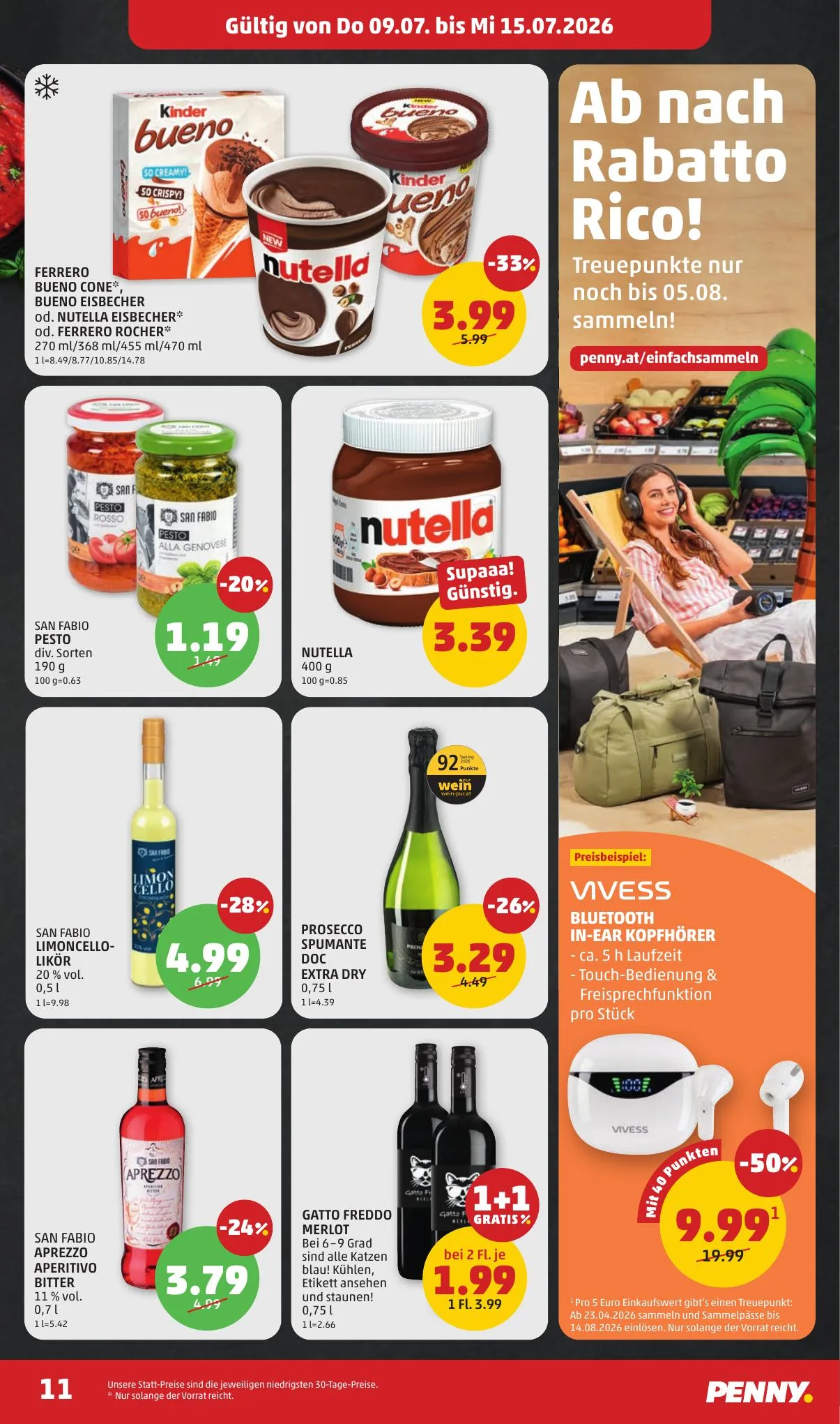 Penny akciós újság Ausztria 07.09–07.15 – 11. oldal