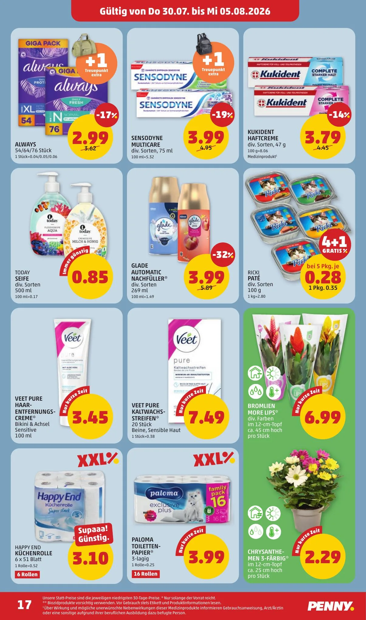 Penny akciós újság Ausztria 07.30–08.05 – 17. oldal