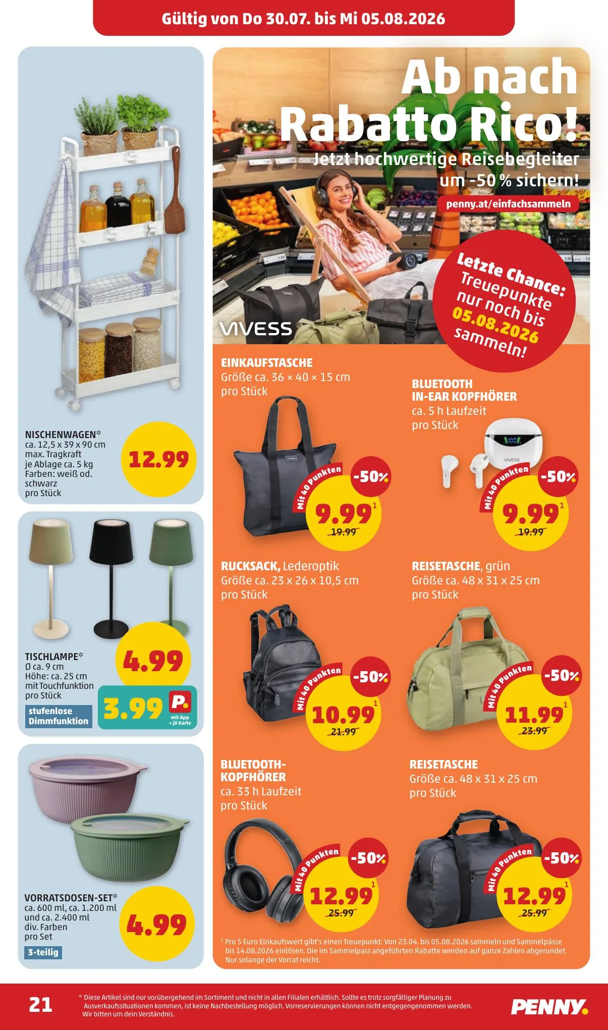 Penny akciós újság Ausztria 07.30–08.05 – 21. oldal