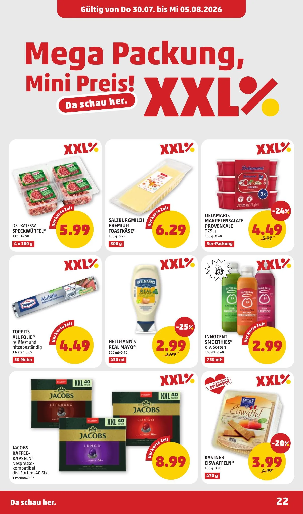 Penny akciós újság Ausztria 07.30–08.05 – 22. oldal