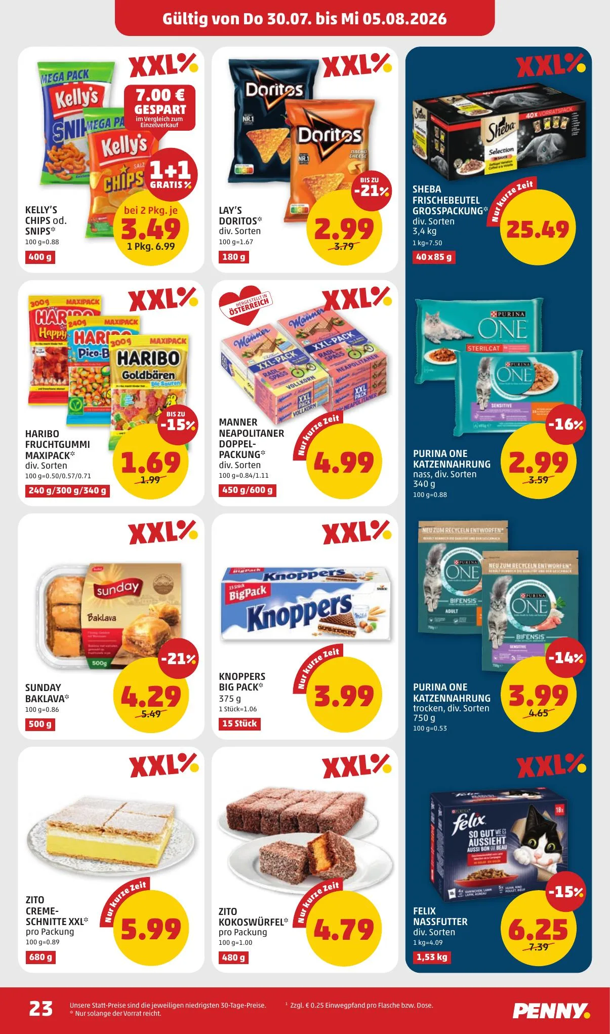 Penny akciós újság Ausztria 07.30–08.05 – 23. oldal