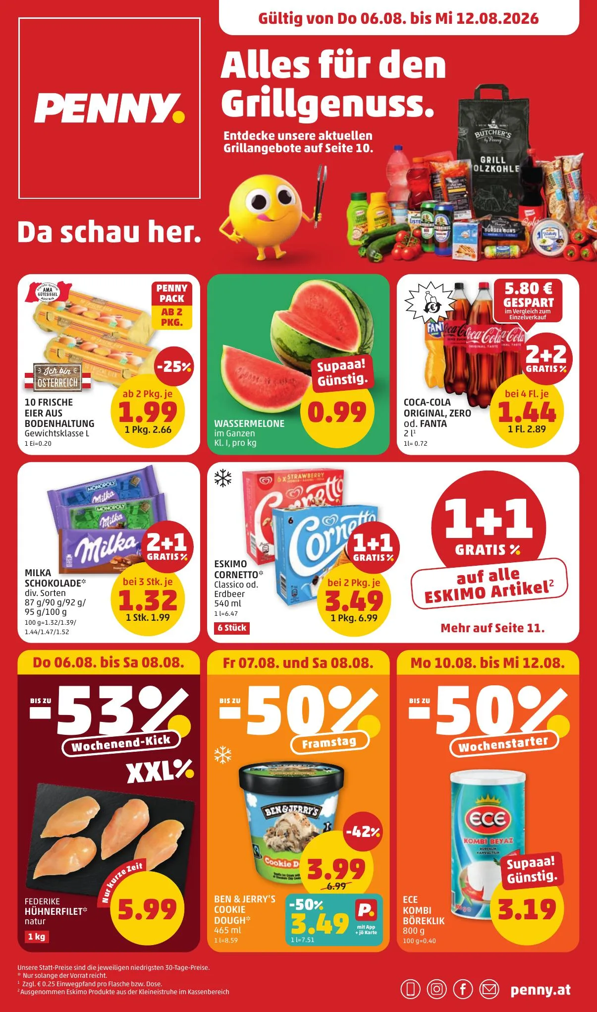 Penny akciós újság Ausztria 08.06–08.12