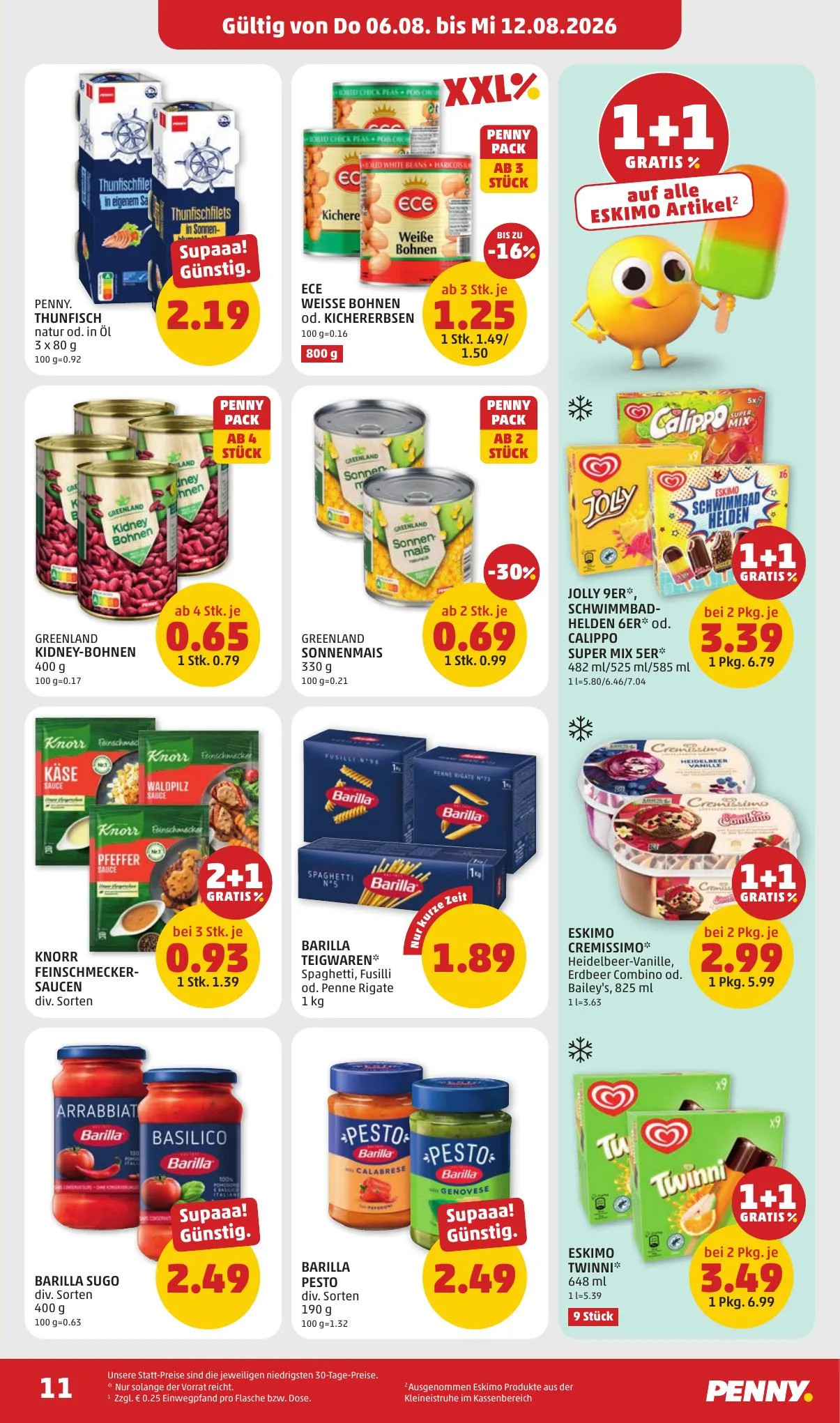 Penny akciós újság Ausztria 08.06–08.12 – 11. oldal
