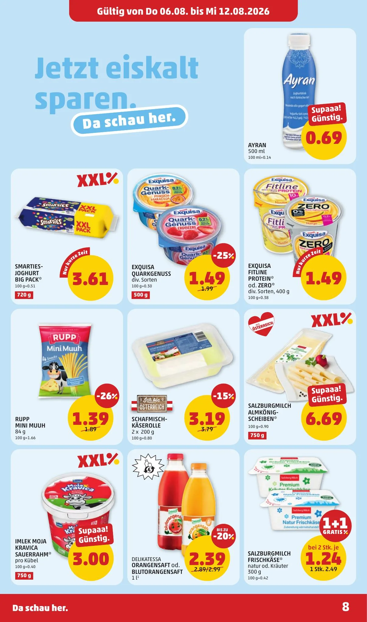 Penny akciós újság Ausztria 08.06–08.12 – 8. oldal