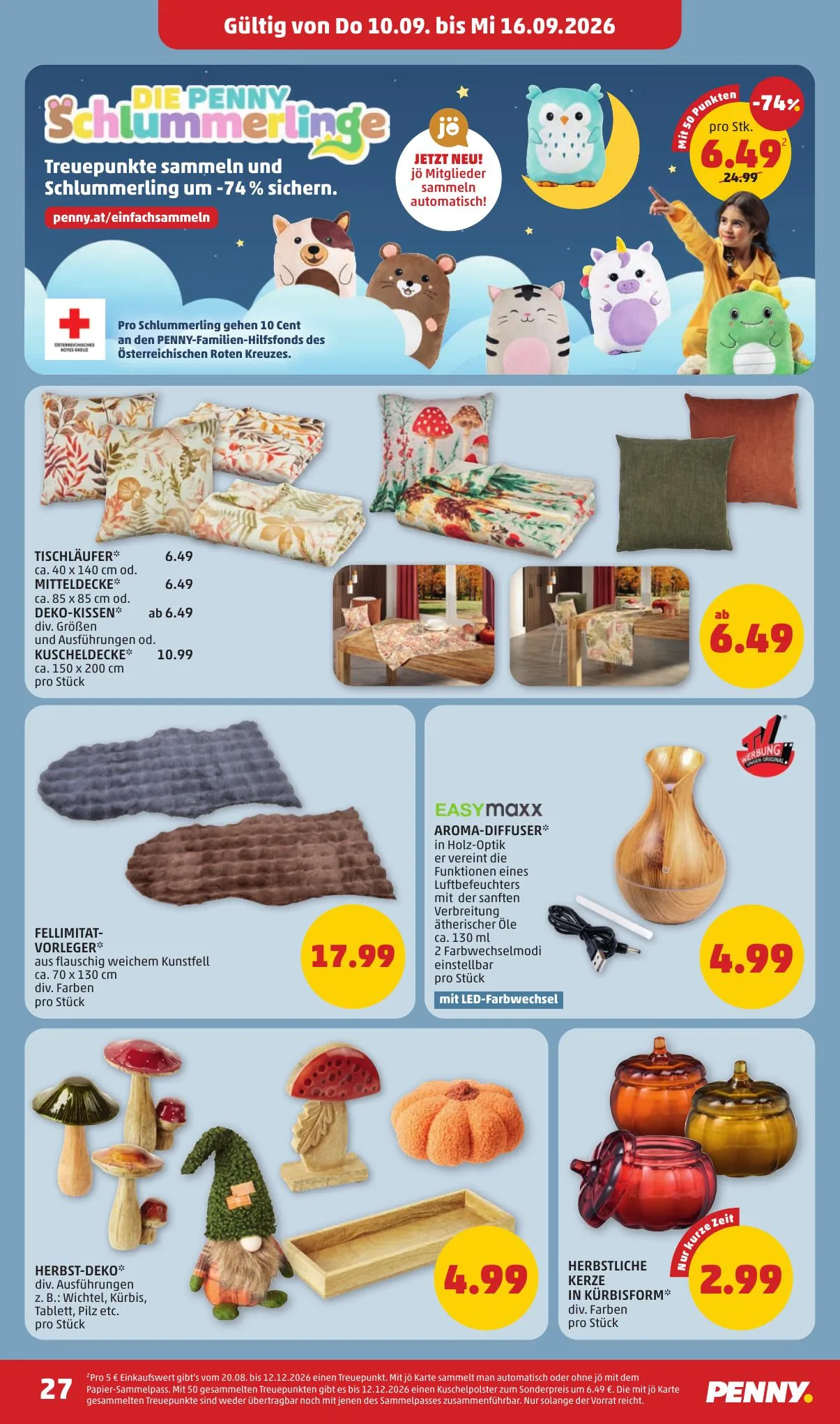 Penny akciós újság Ausztria 09.10–09.16 – 27. oldal