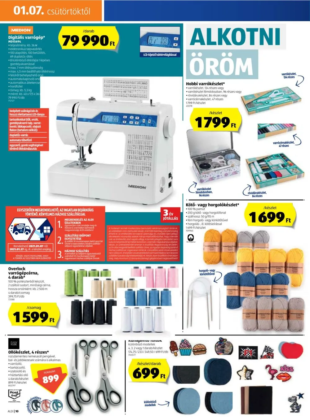 Aldi akciós újság 01.07–01.13 – 10. oldal