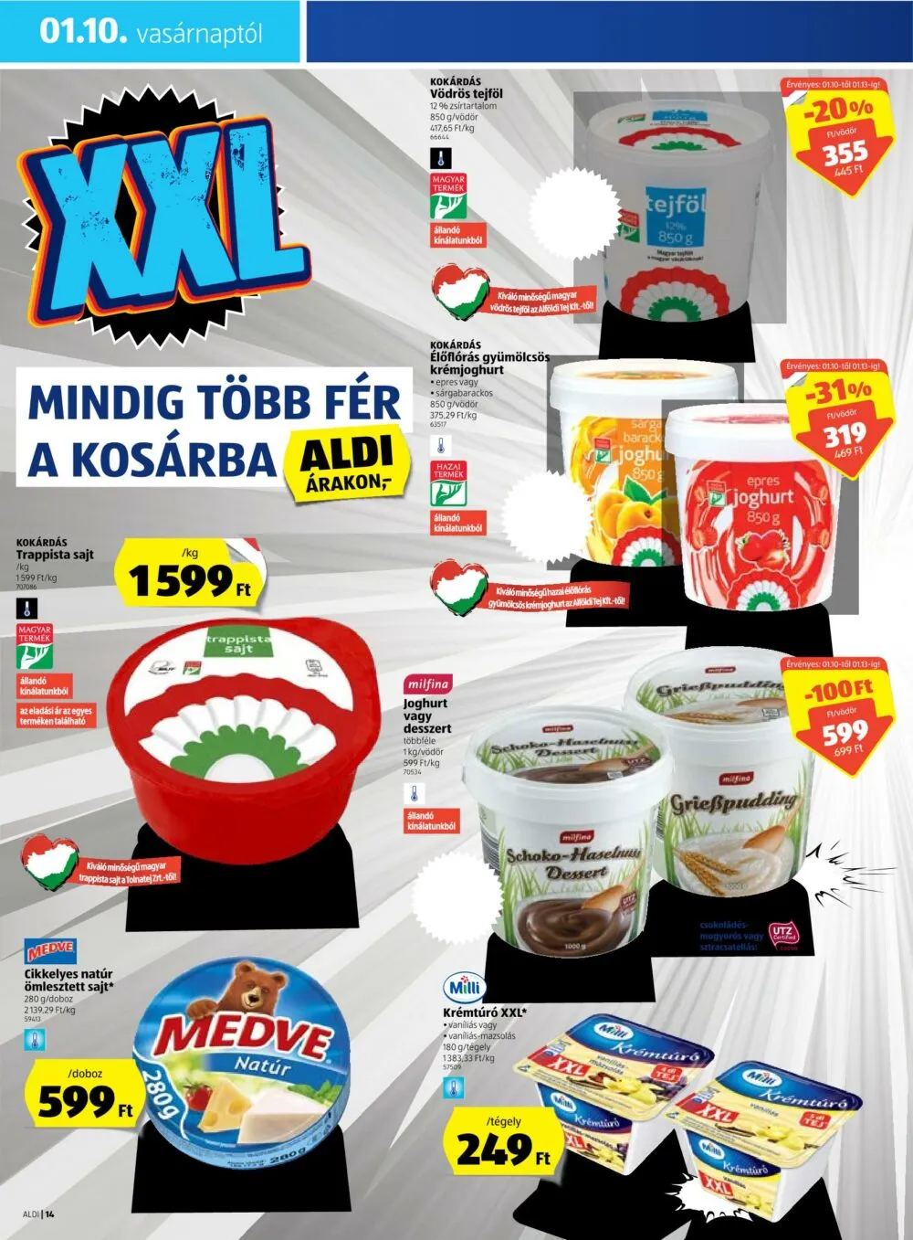 Aldi akciós újság 01.07–01.13 – 14. oldal