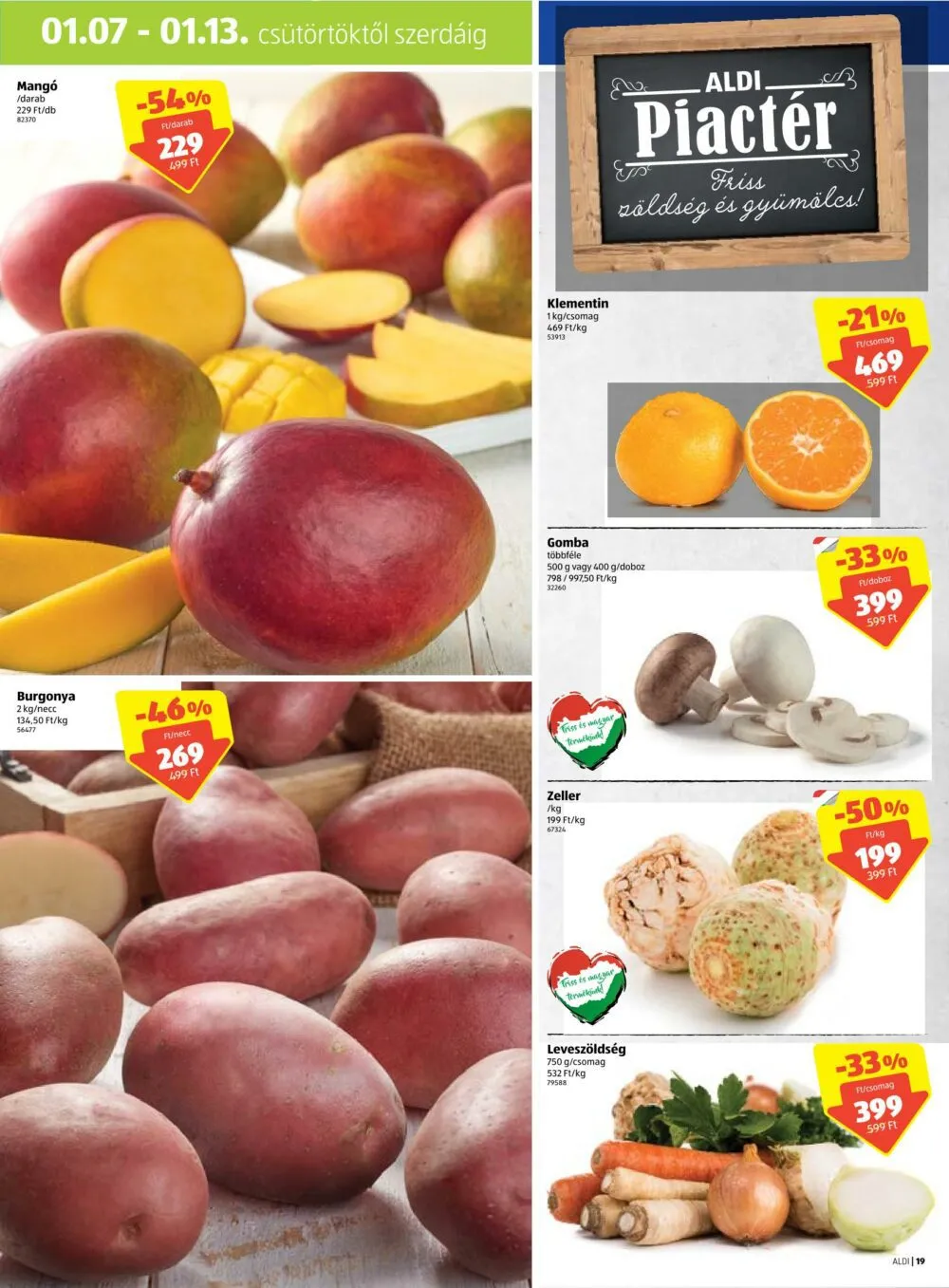 Aldi akciós újság 01.07–01.13 – 19. oldal