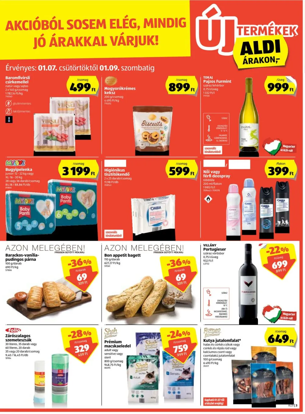 Aldi akciós újság 01.07–01.13 – 3. oldal