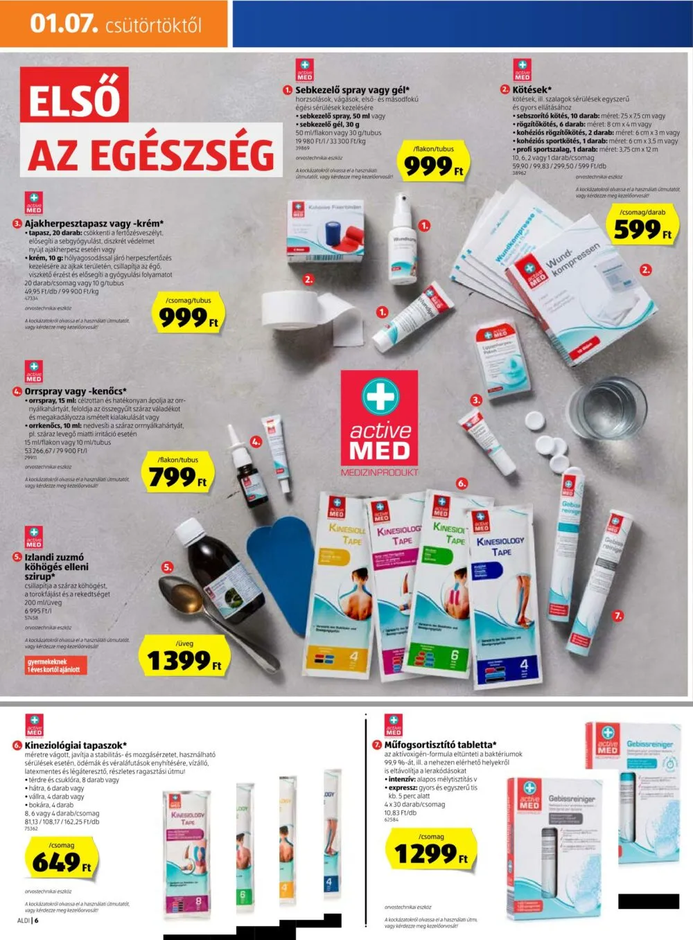 Aldi akciós újság 01.07–01.13 – 6. oldal