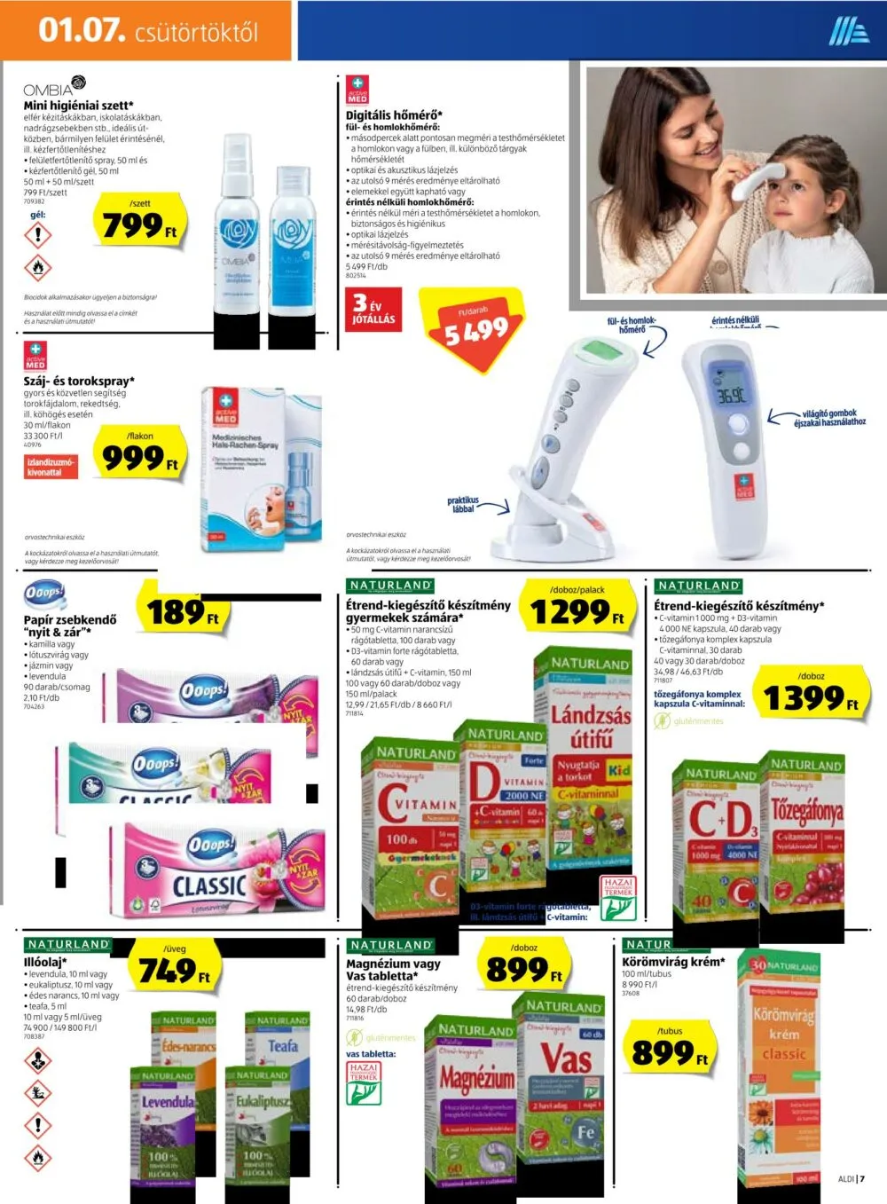 Aldi akciós újság 01.07–01.13 – 7. oldal